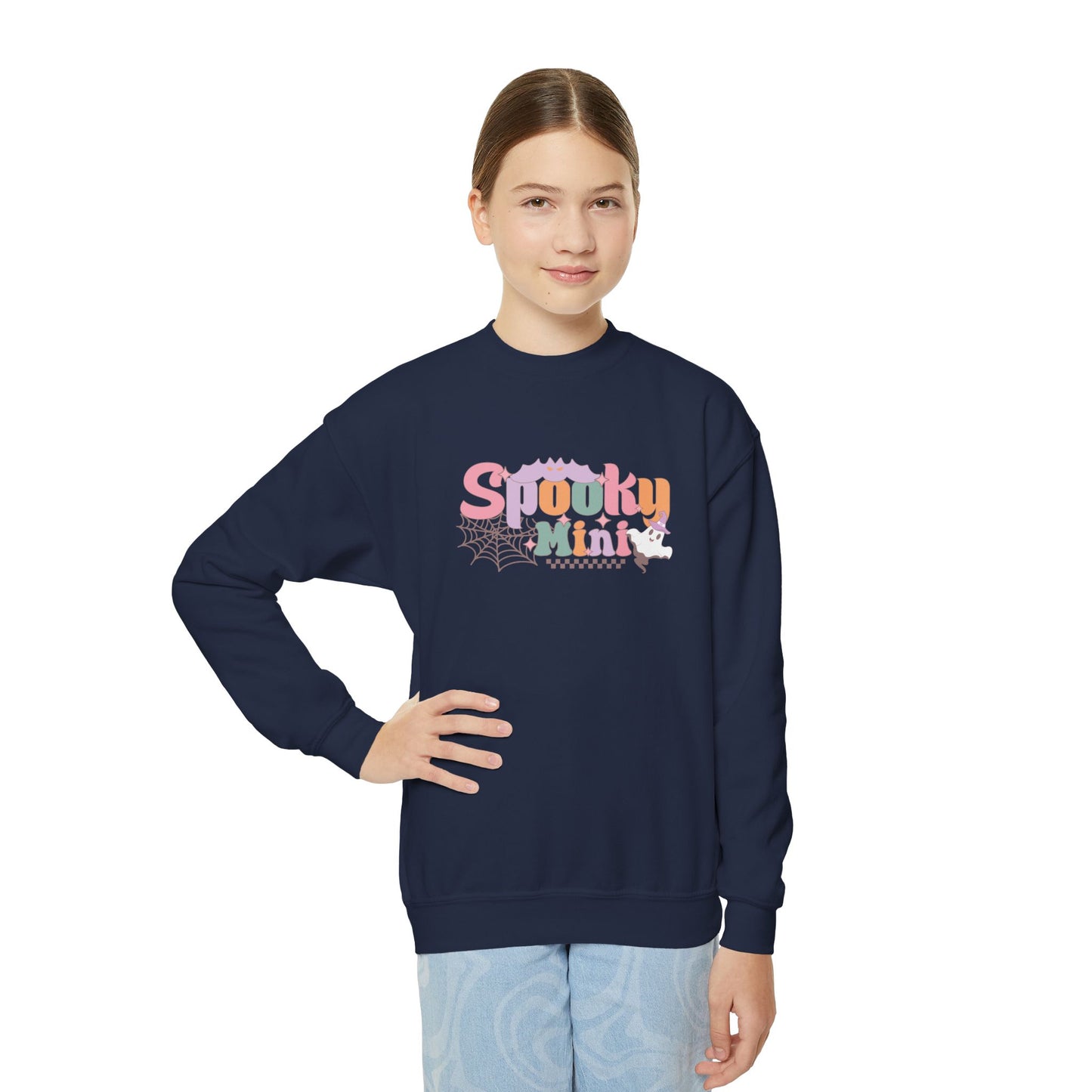 Spooky Mini Youth Crewneck Sweatshirt