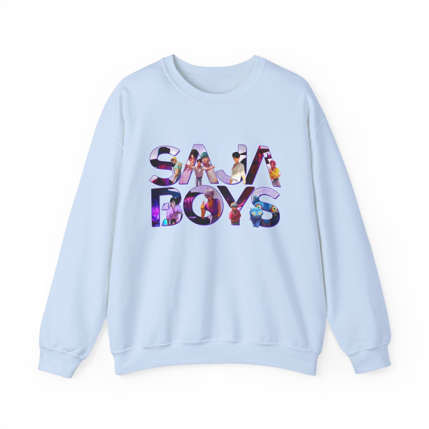 K-Pop SAJA BOYS Words Crewneck Sweatshirt