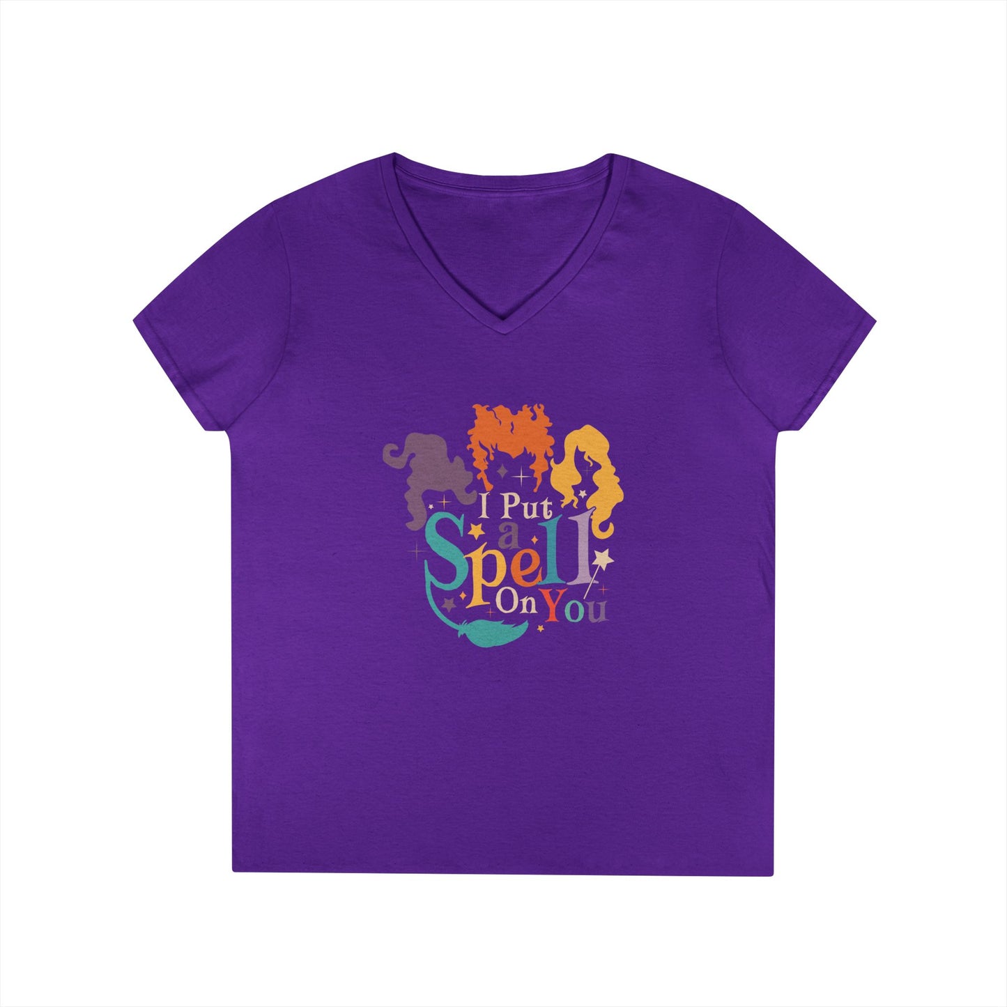 I Put A Spell On You V-Neck T-Shirt