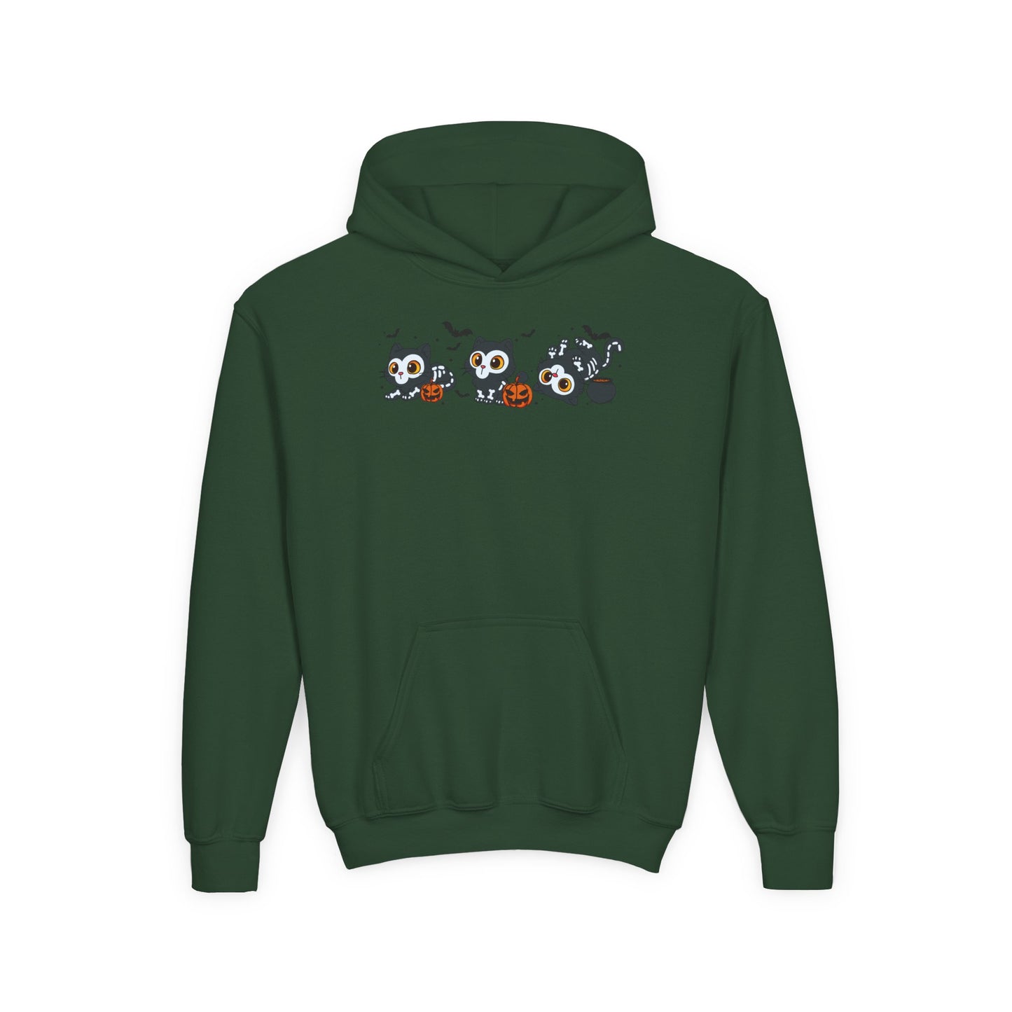 K-Pop Baby Derpy Skeleton Youth Hoodie