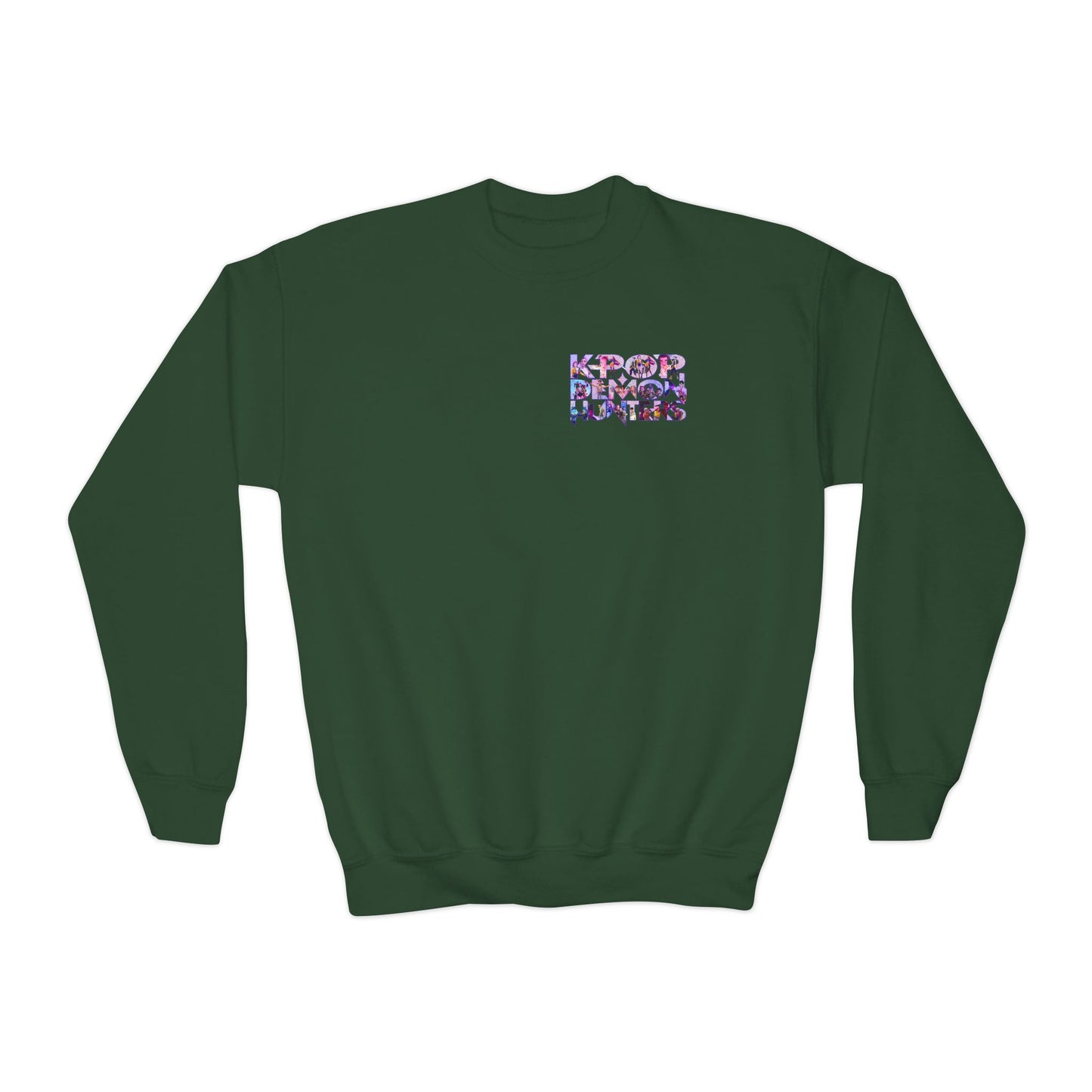 Youth Kpop Double Sided Crewneck Sweatshirt