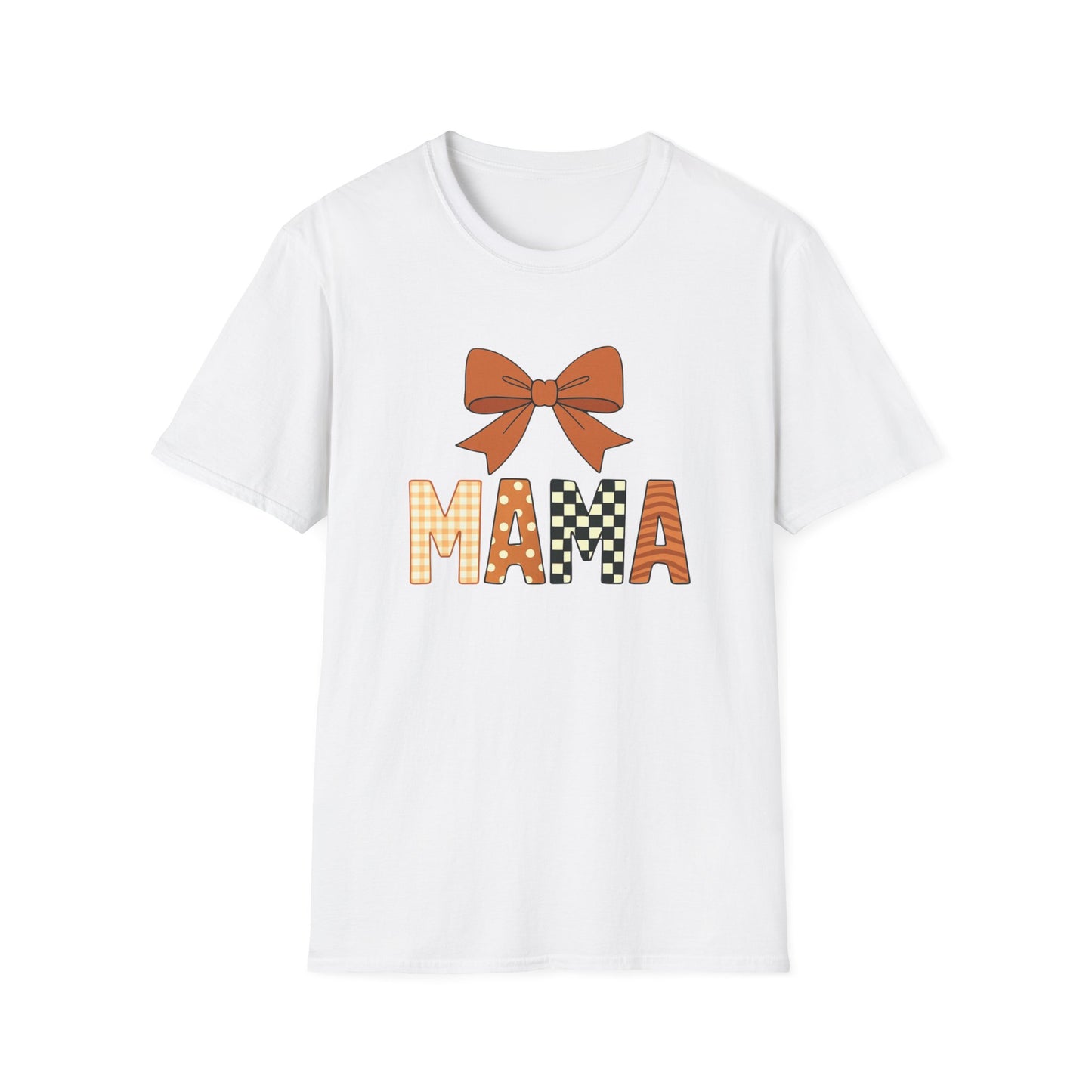 Mama Gingham Bow T-Shirt