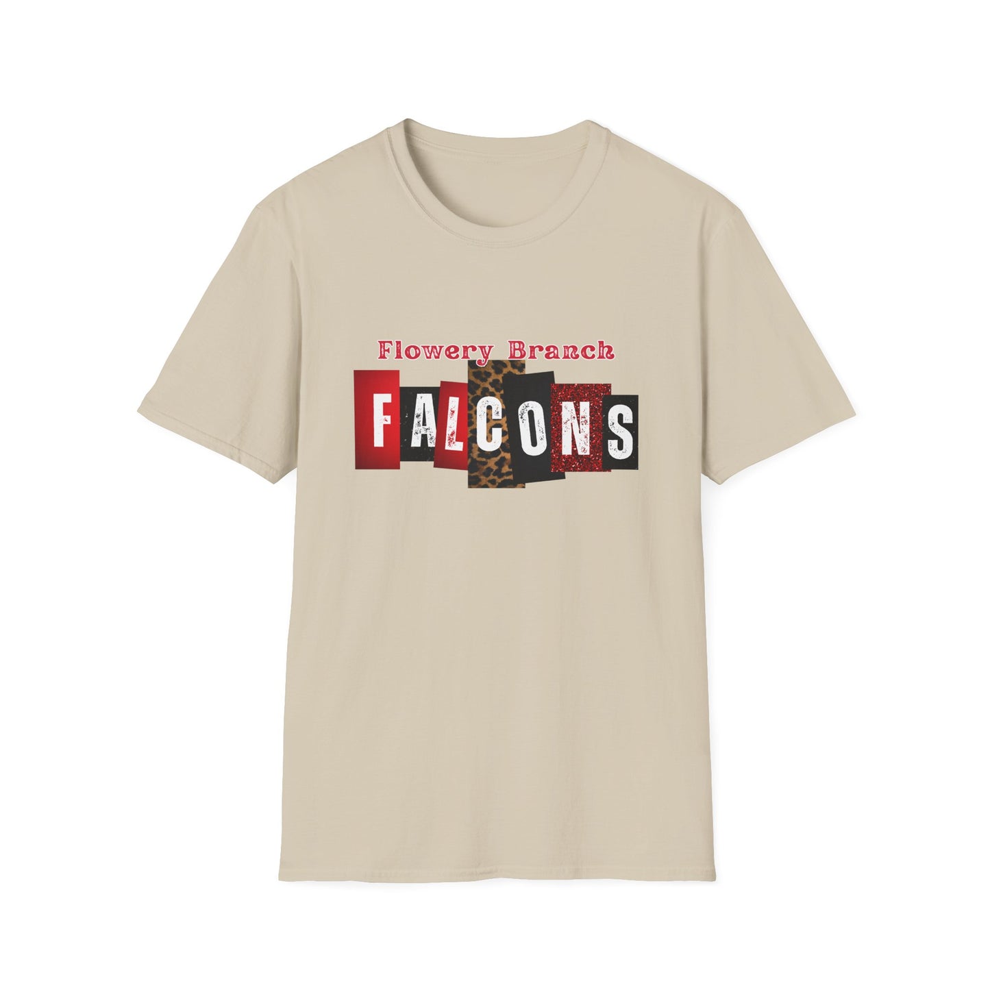 FB Falcons Block Letters T-Shirt
