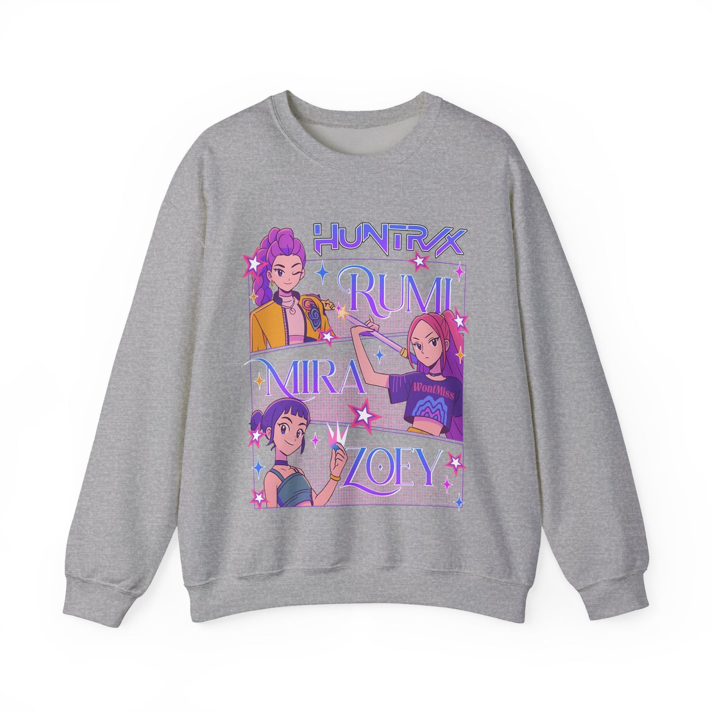 Kpop Huntrix Girls Crewneck Sweatshirt