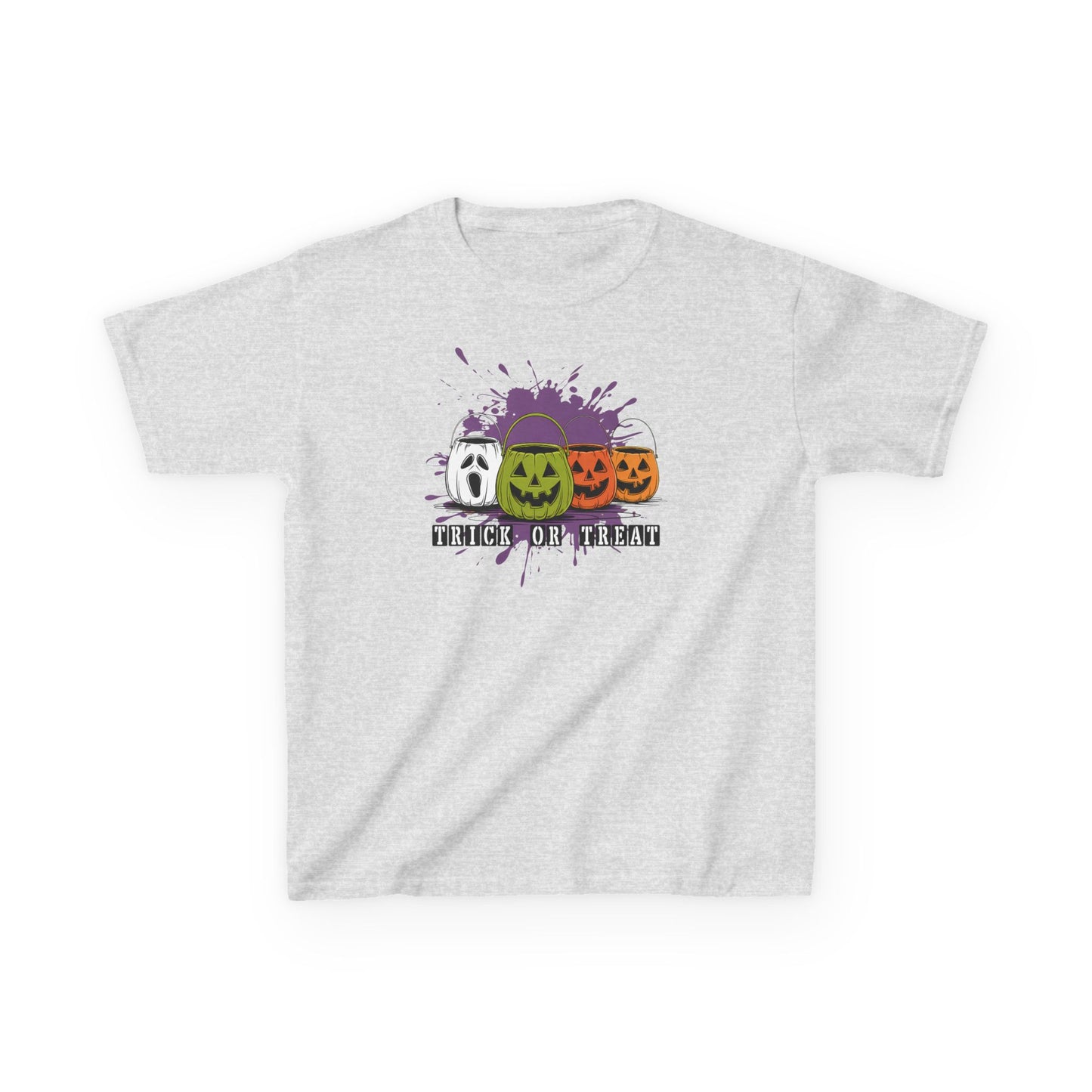 Halloween Pumpkin Trick or Treat Kids Tee