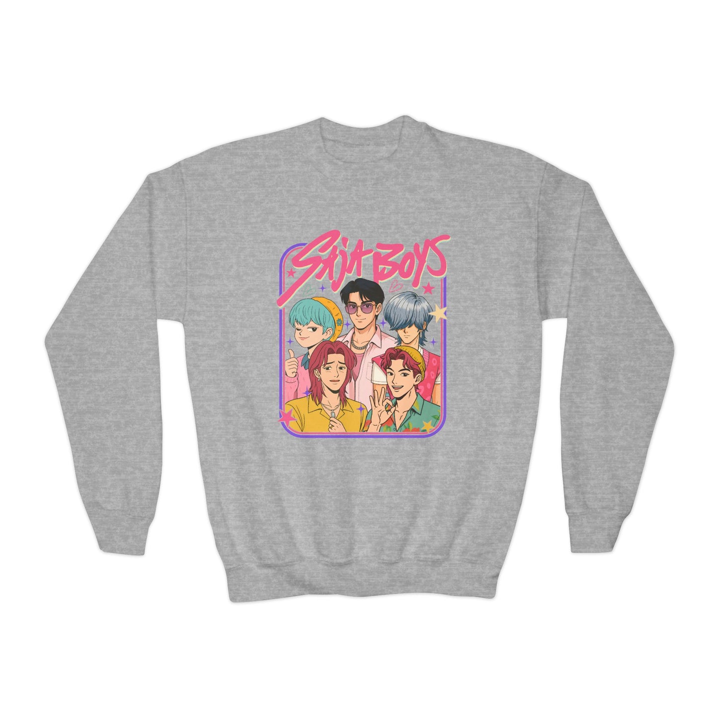 K-pop Saja boys Youth Crewneck Sweatshirt