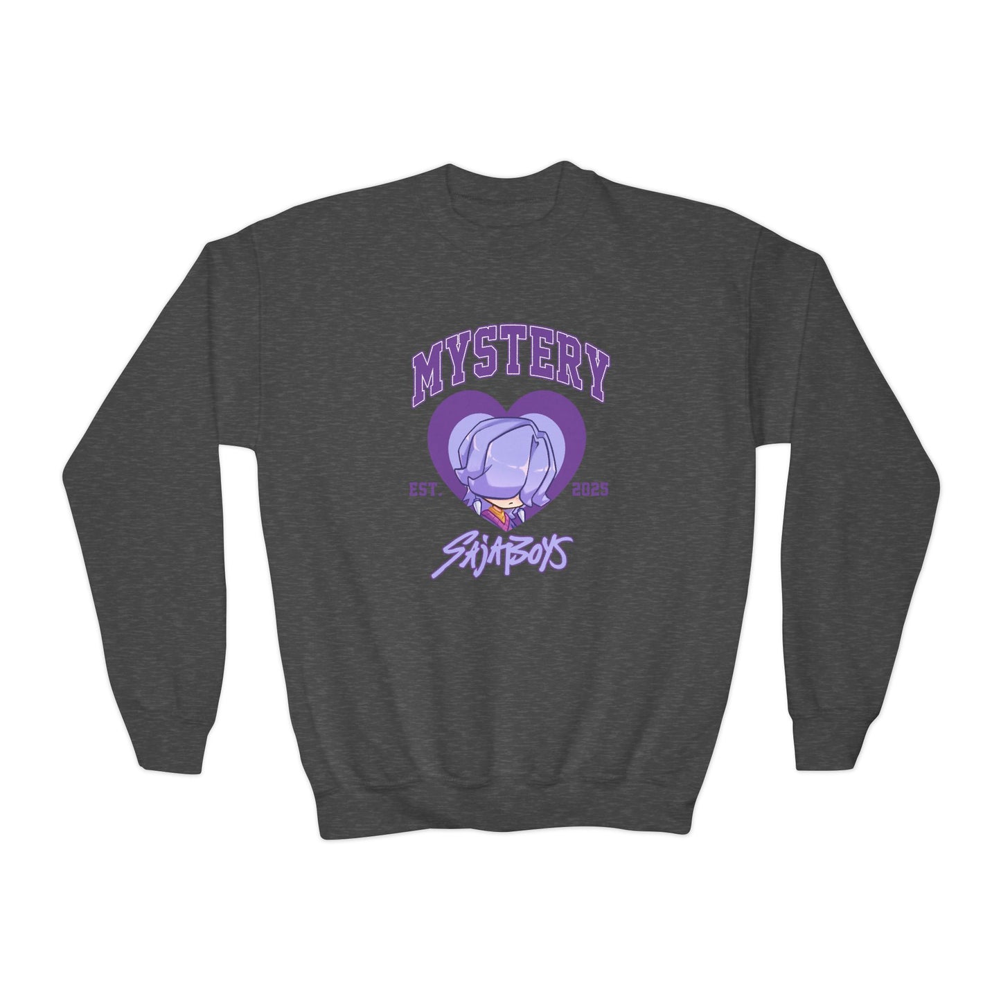 Kpop Mystery Heart Youth Crewneck Sweatshirt
