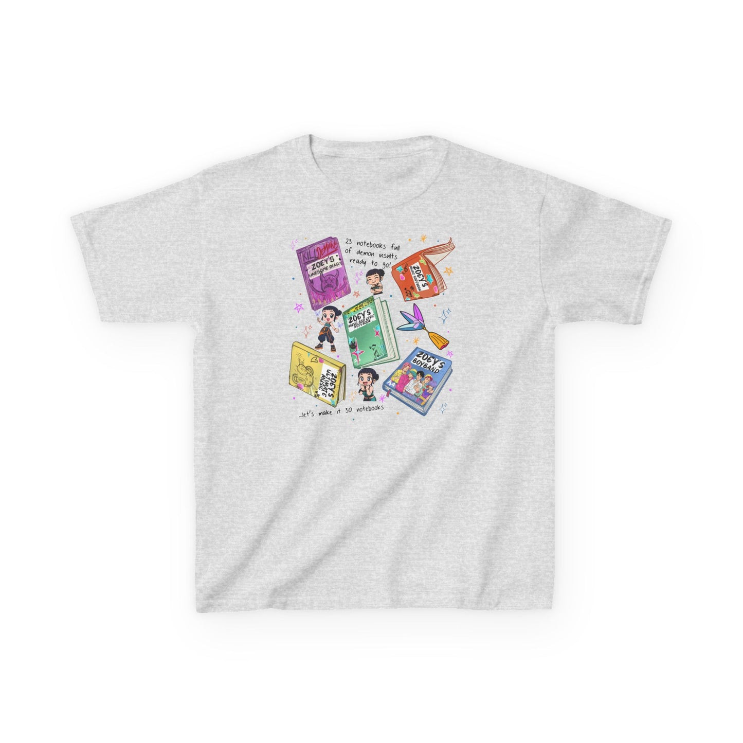 K-Pop Zoe's Books Kids Tee