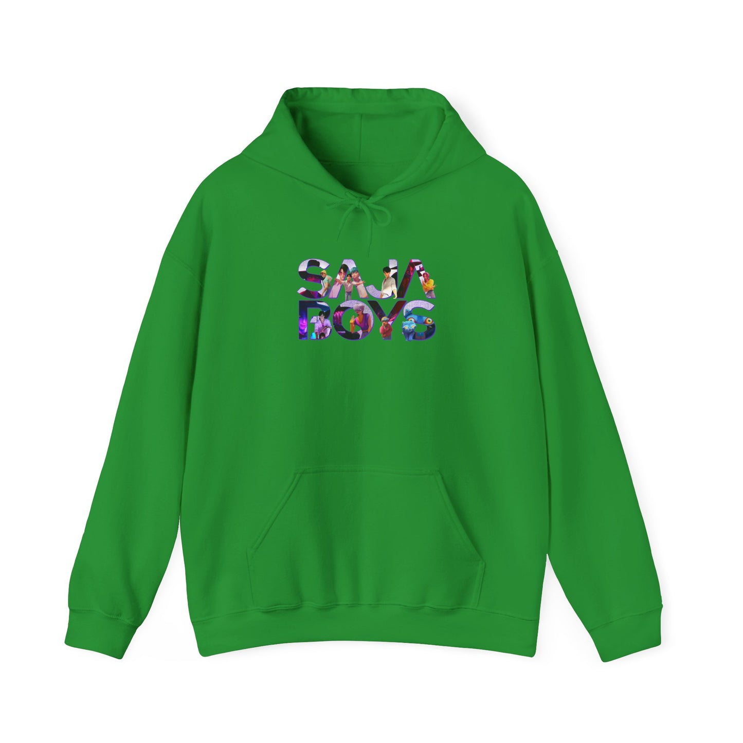 K-Pop Saja Boys Words Hooded Sweatshirt