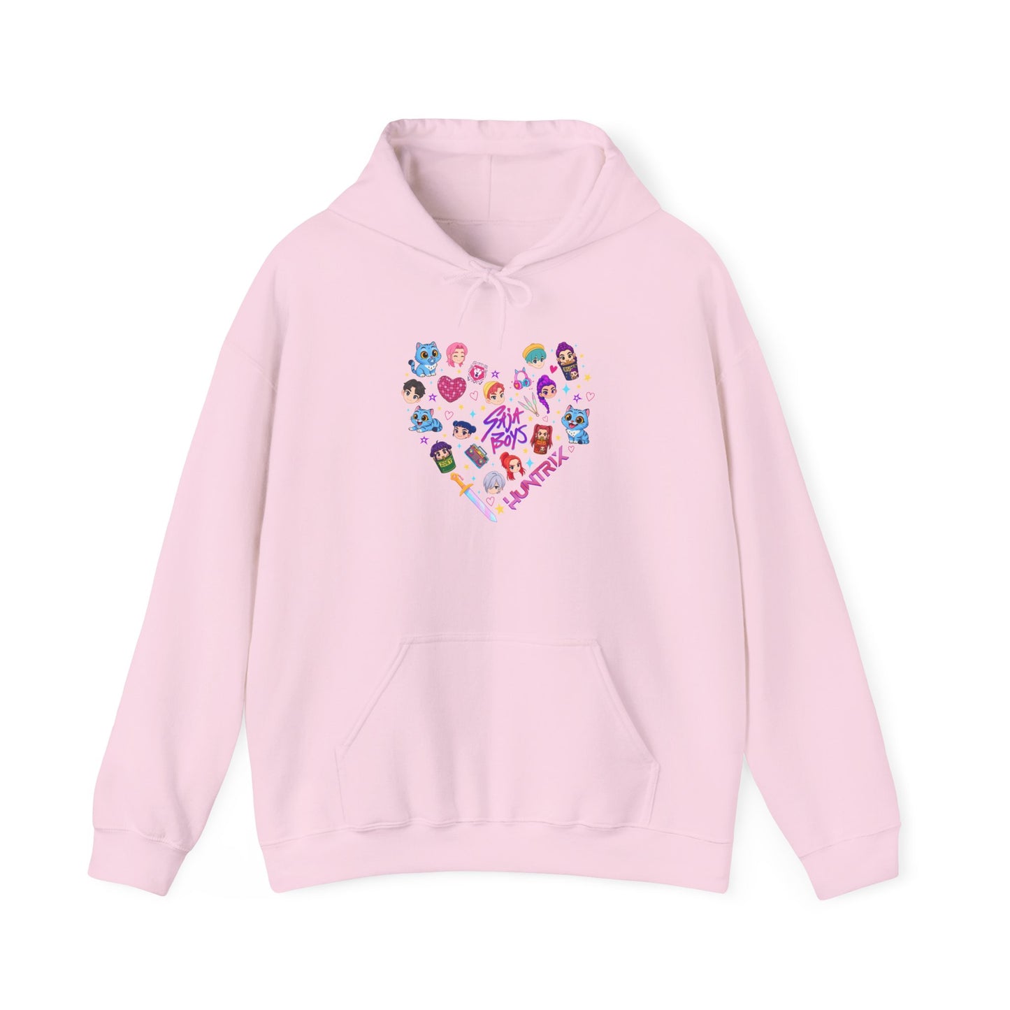 Kpop Character Heart Unisex Hoodie