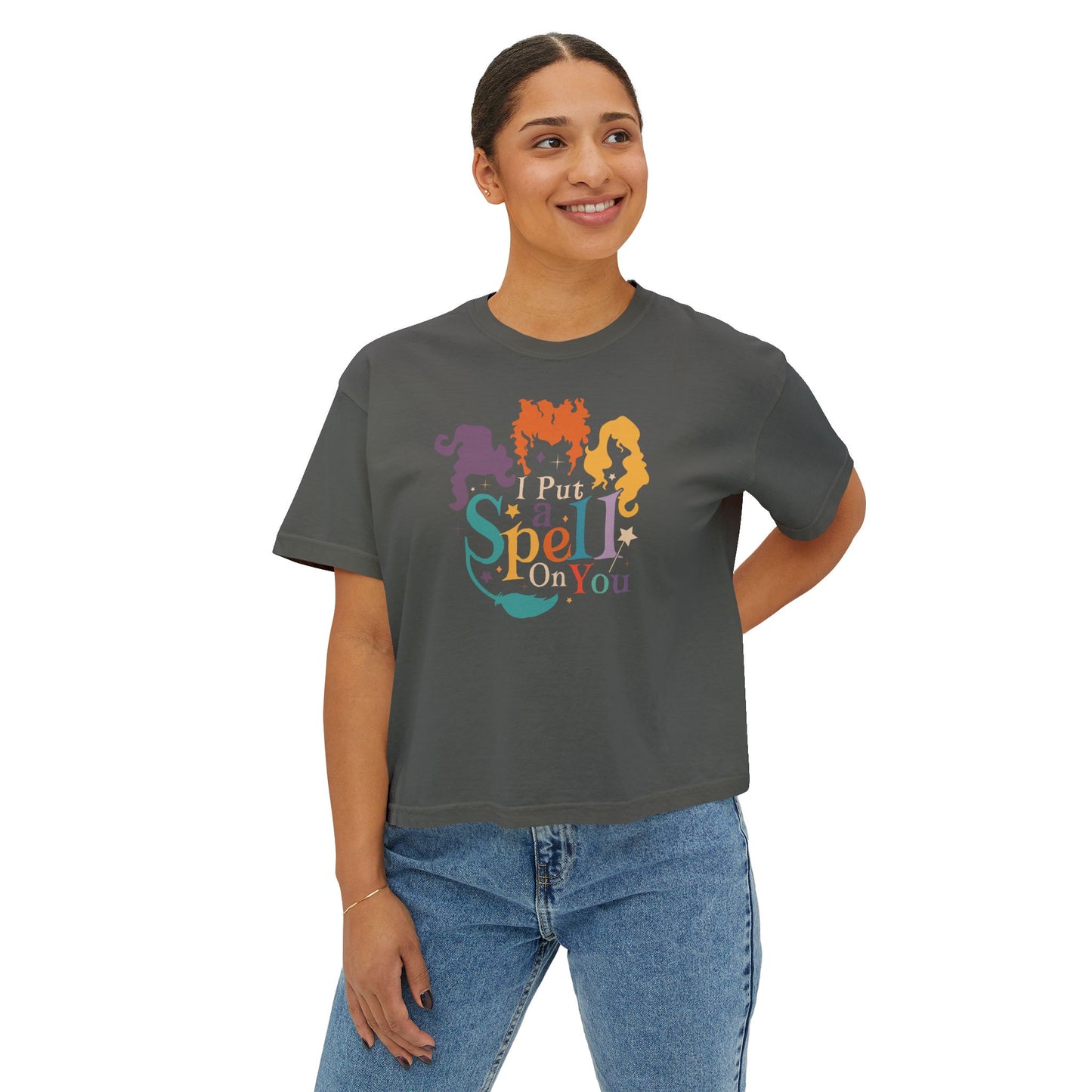 I Put A Spell On You Women's Boxy Tee