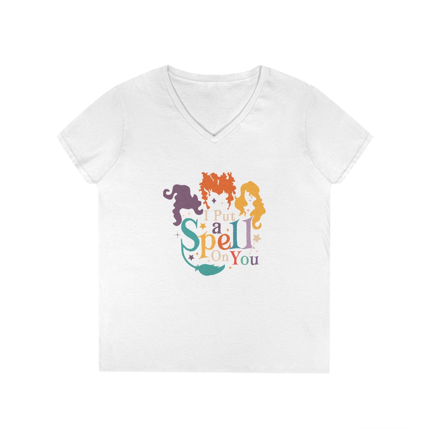 I Put A Spell On You V-Neck T-Shirt