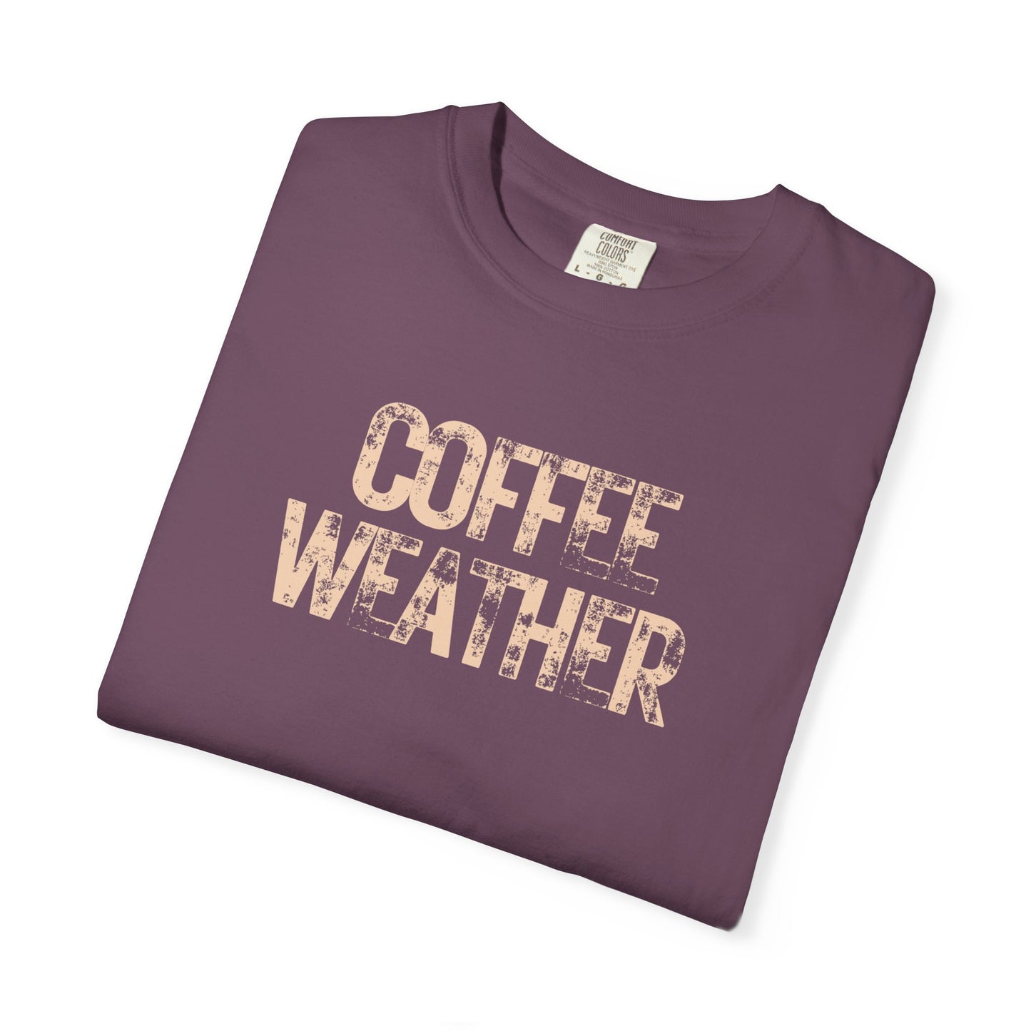 Coffee Weather Unisex Comfort Colors T-Shirt