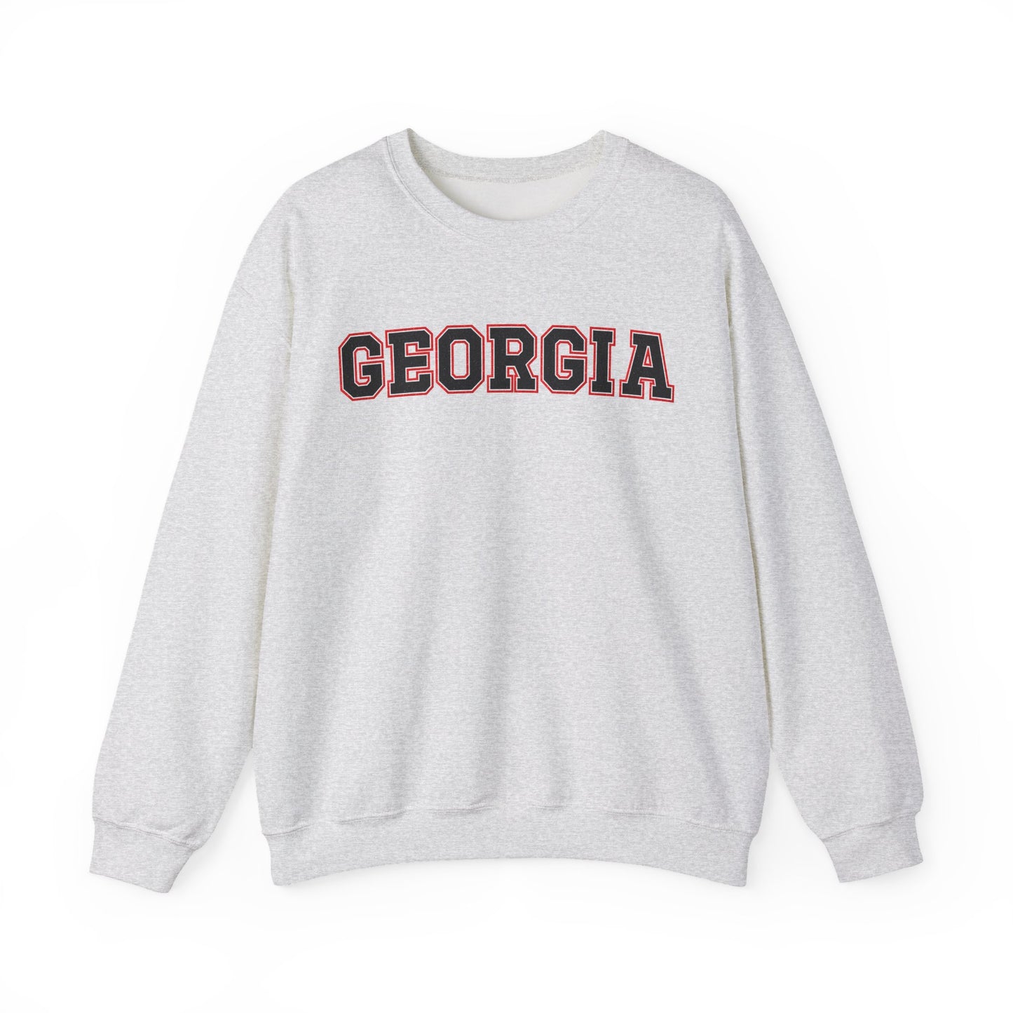 Glittery Black Georgia Crewneck Sweatshirt