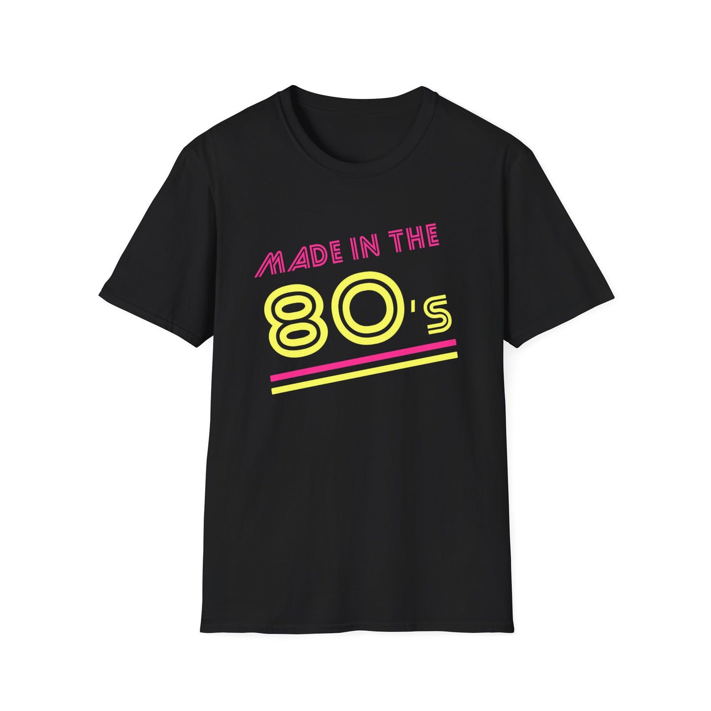 Made in the 80's Neon Unisex T-Shirt