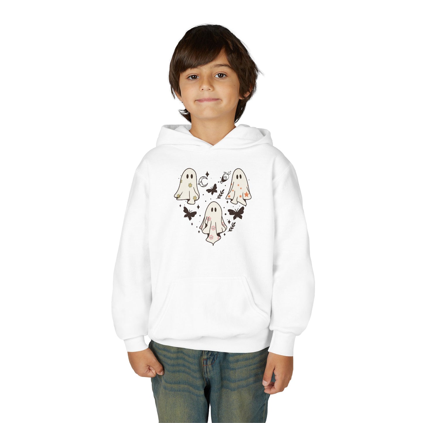 Ghostly Heart Youth Hoodie