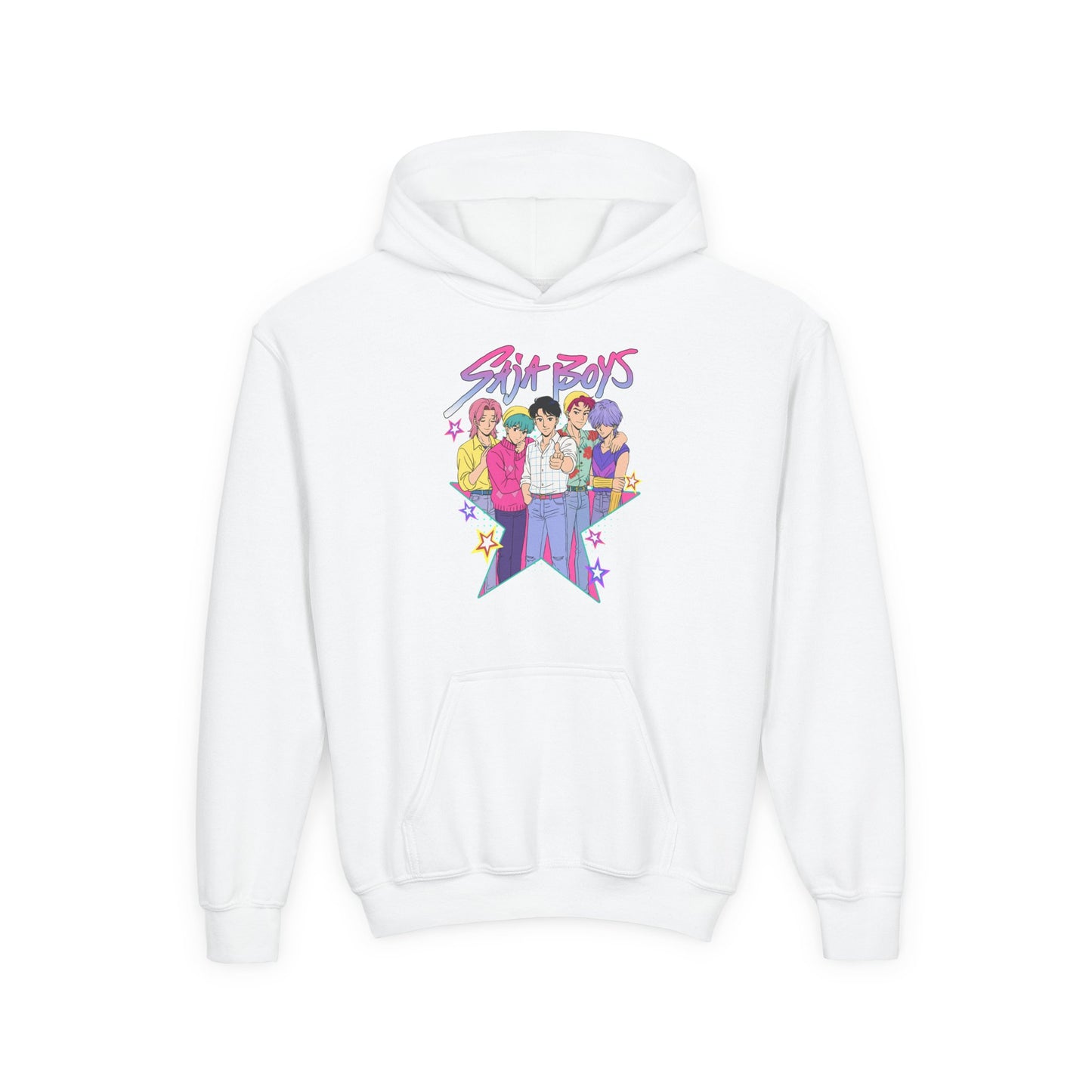 K-Pop Saja Boys Star Youth Hooded Sweatshirt