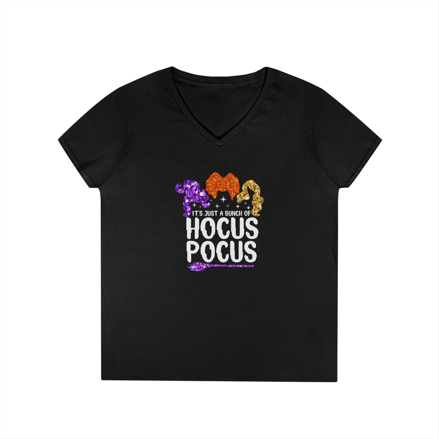 Just a Bunch Of Hocus Pocus V-Neck T-Shirt
