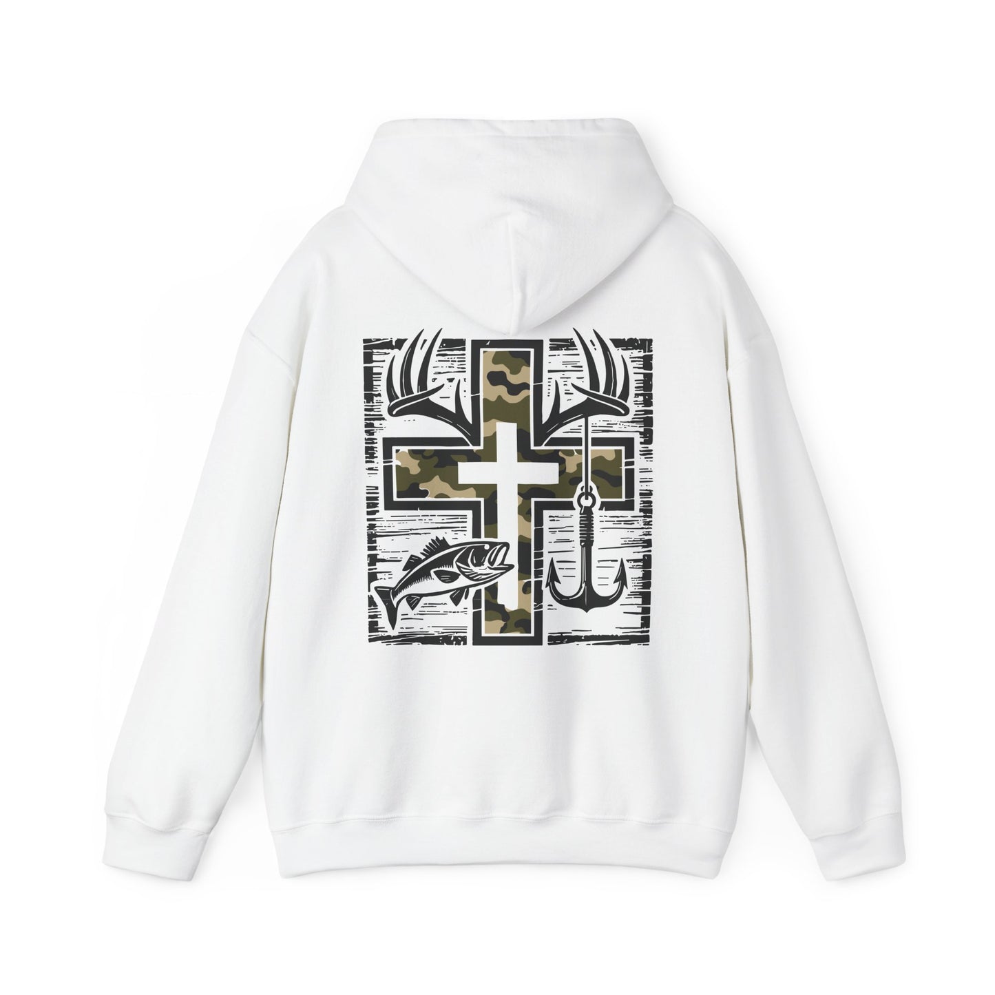 Faith-Inspired Fishing Hoodie