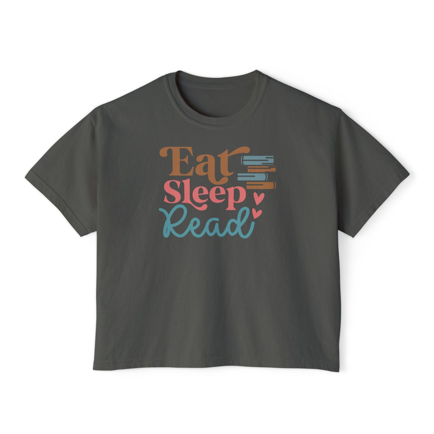 Eat Sleep Read Boxy Tee