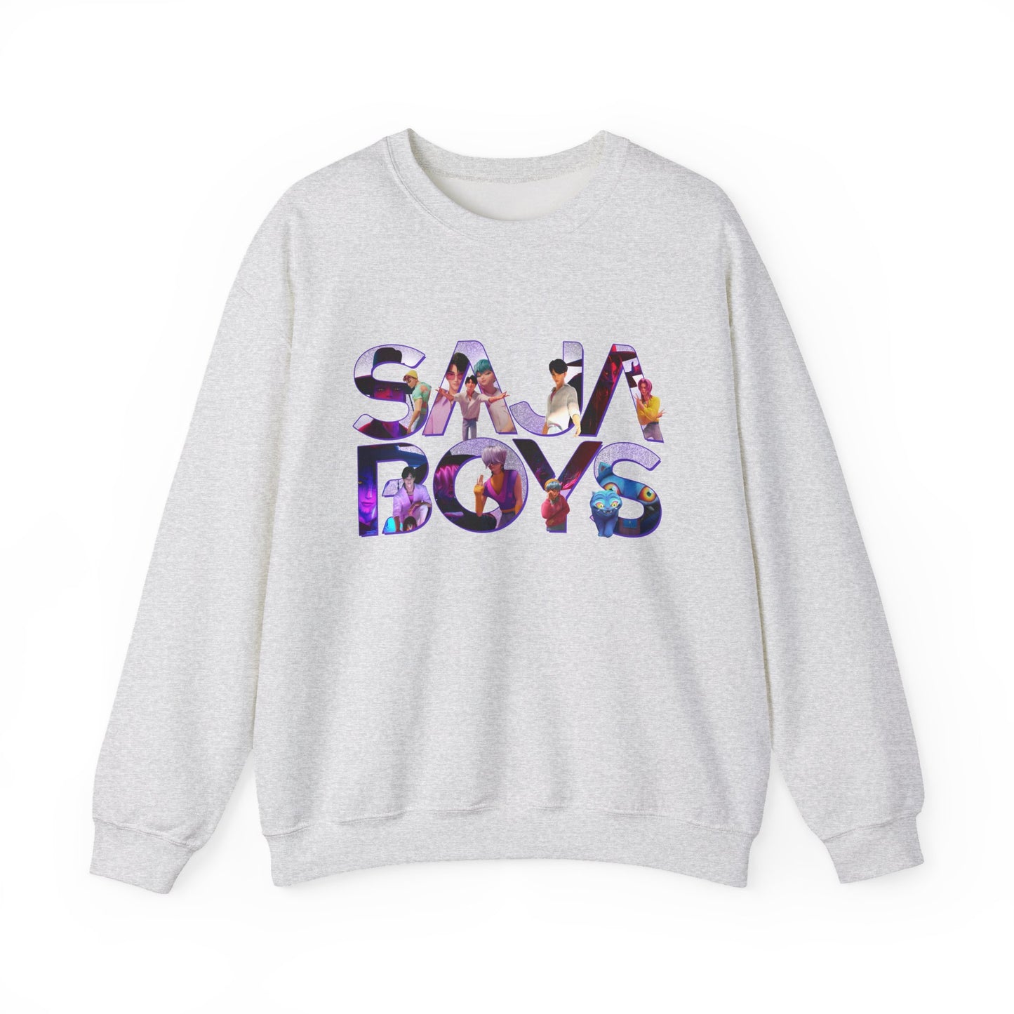 K-Pop SAJA BOYS Words Crewneck Sweatshirt