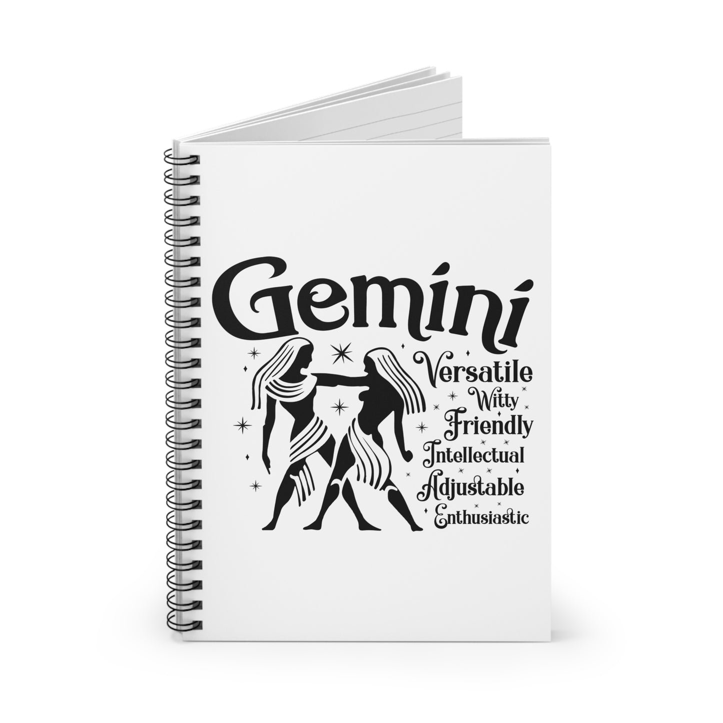 Gemini Spiral Notebook