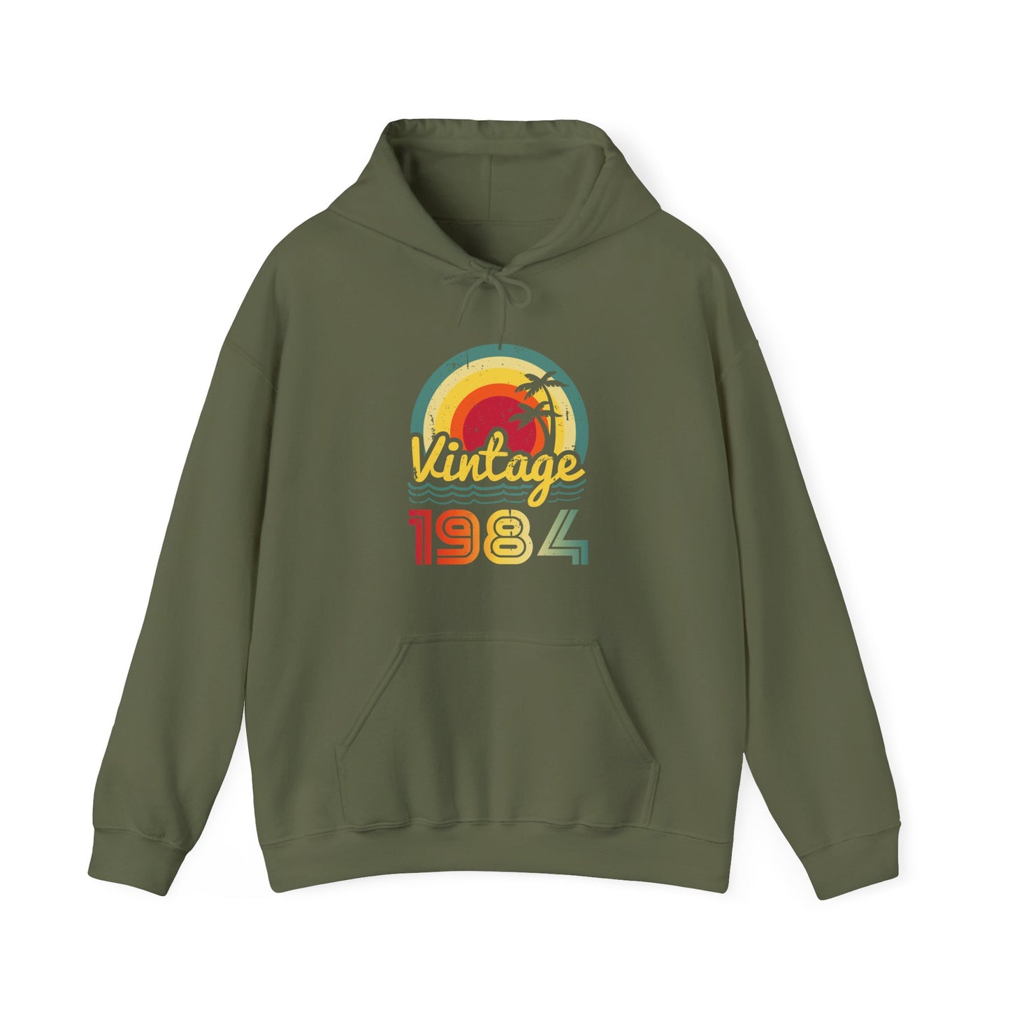Vintage Birthyear Hooded Sweatshirt