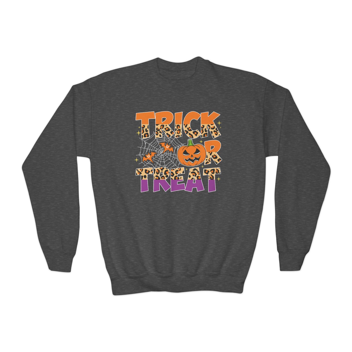 Youth Halloween Trick or Treat Sweatshirt