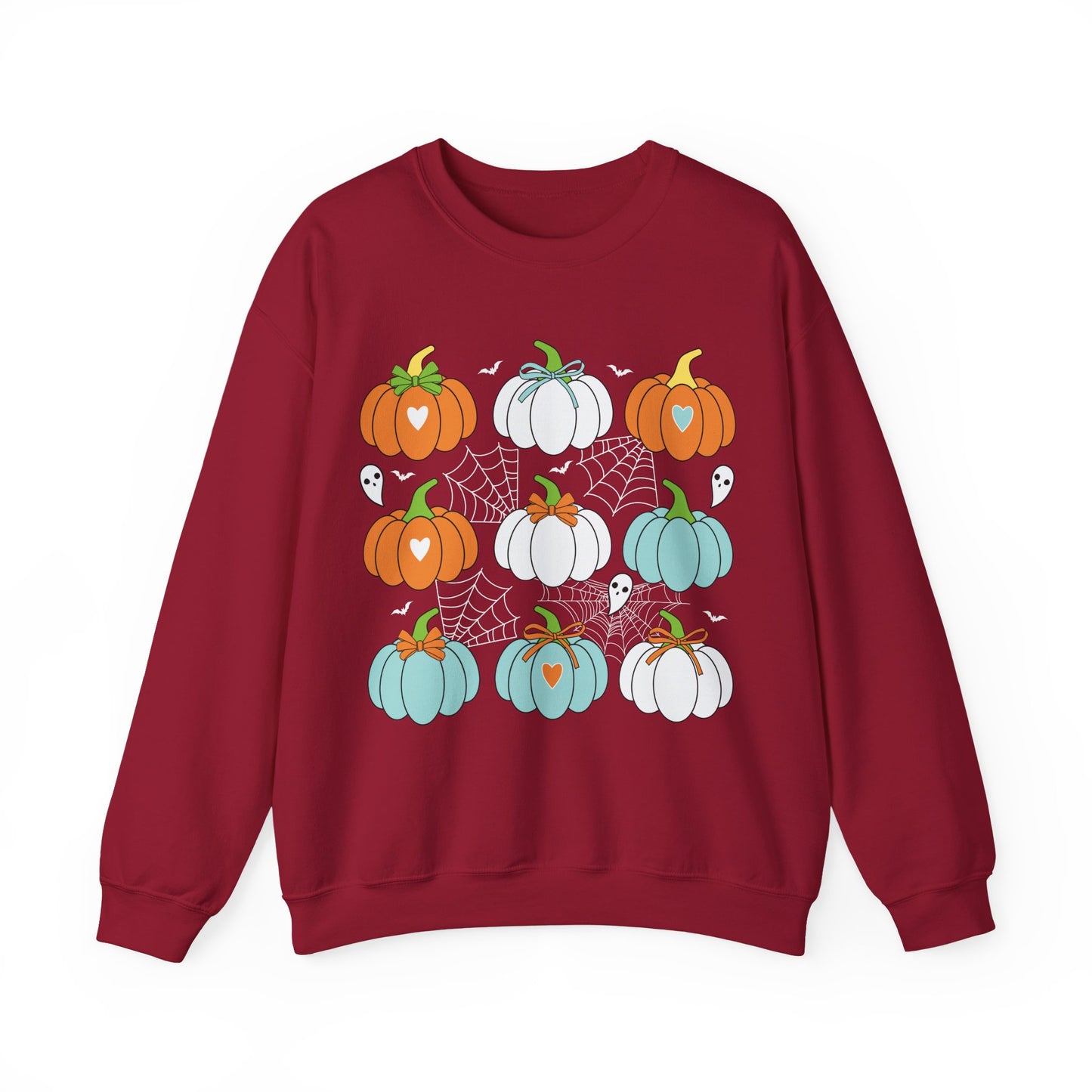 Halloween Pumpkin Crewneck Sweatshirt
