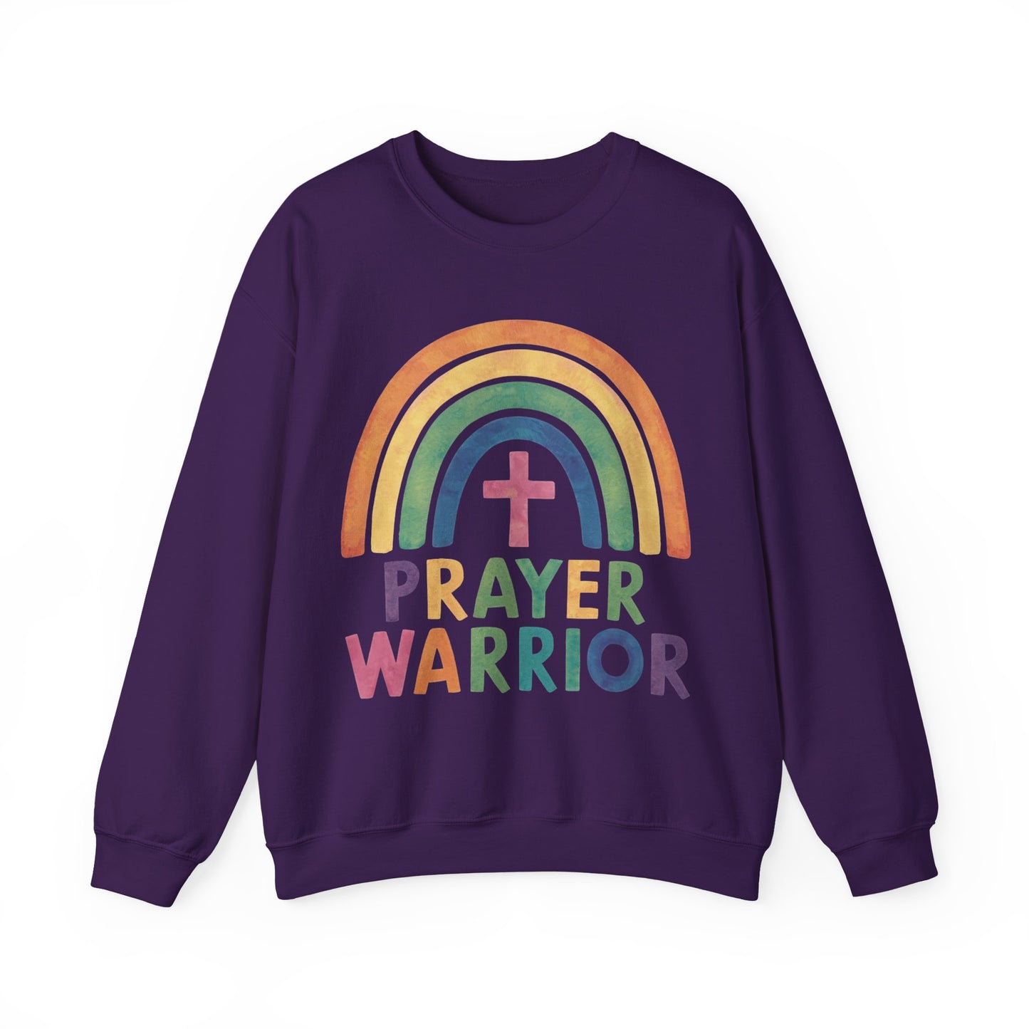 Prayer Warrior Rainbow Sweatshirt