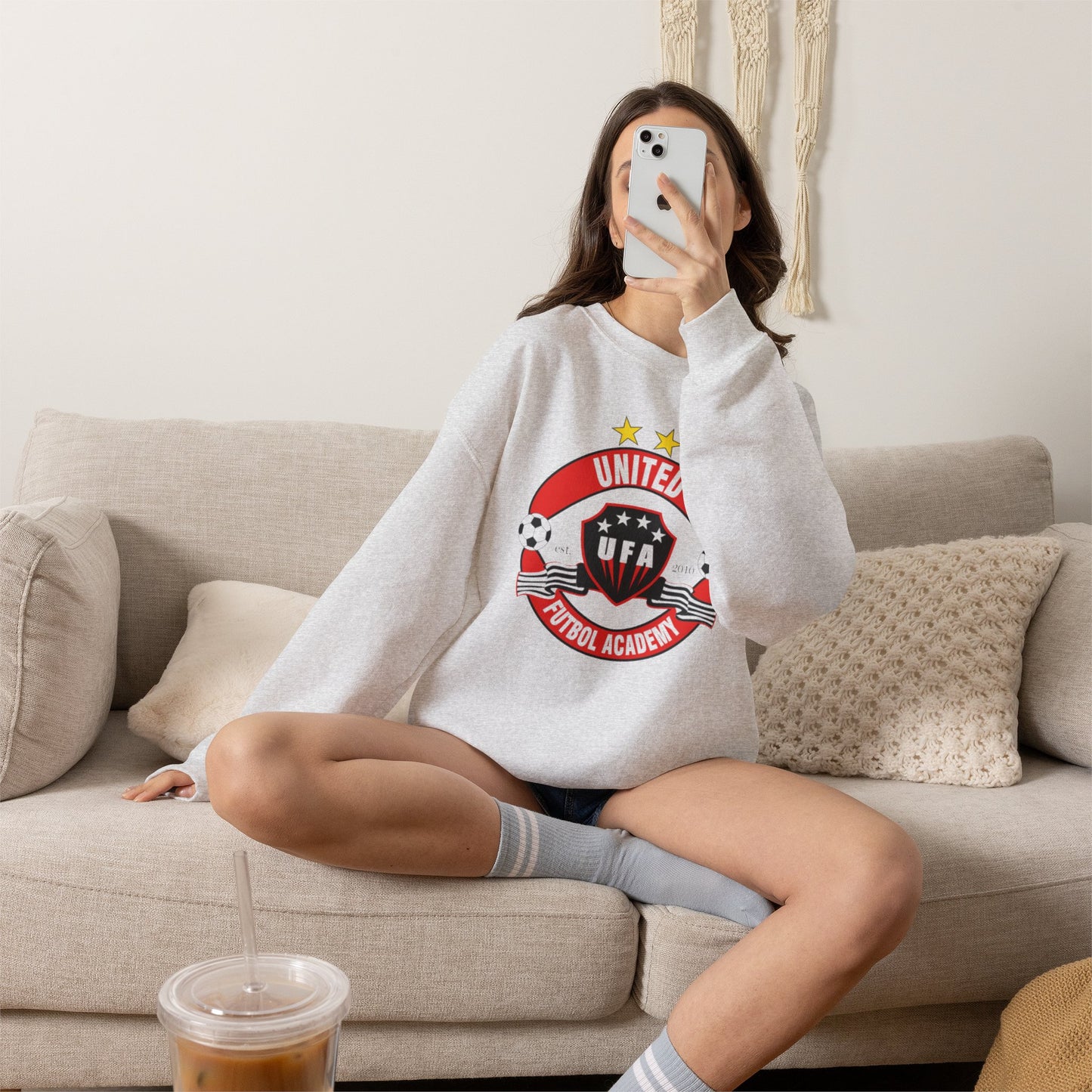 United Futbol Academy Crewneck Sweatshirt