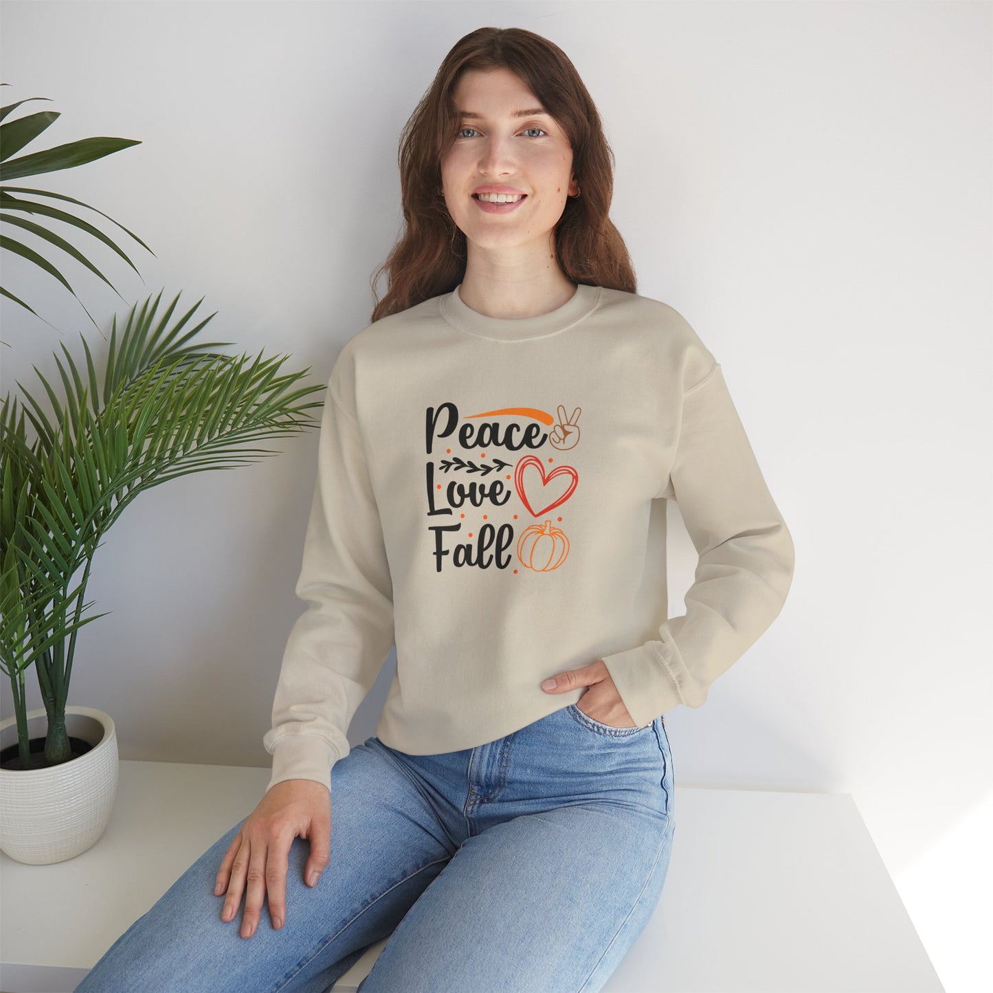 Peace Love Fall Sweatshirt