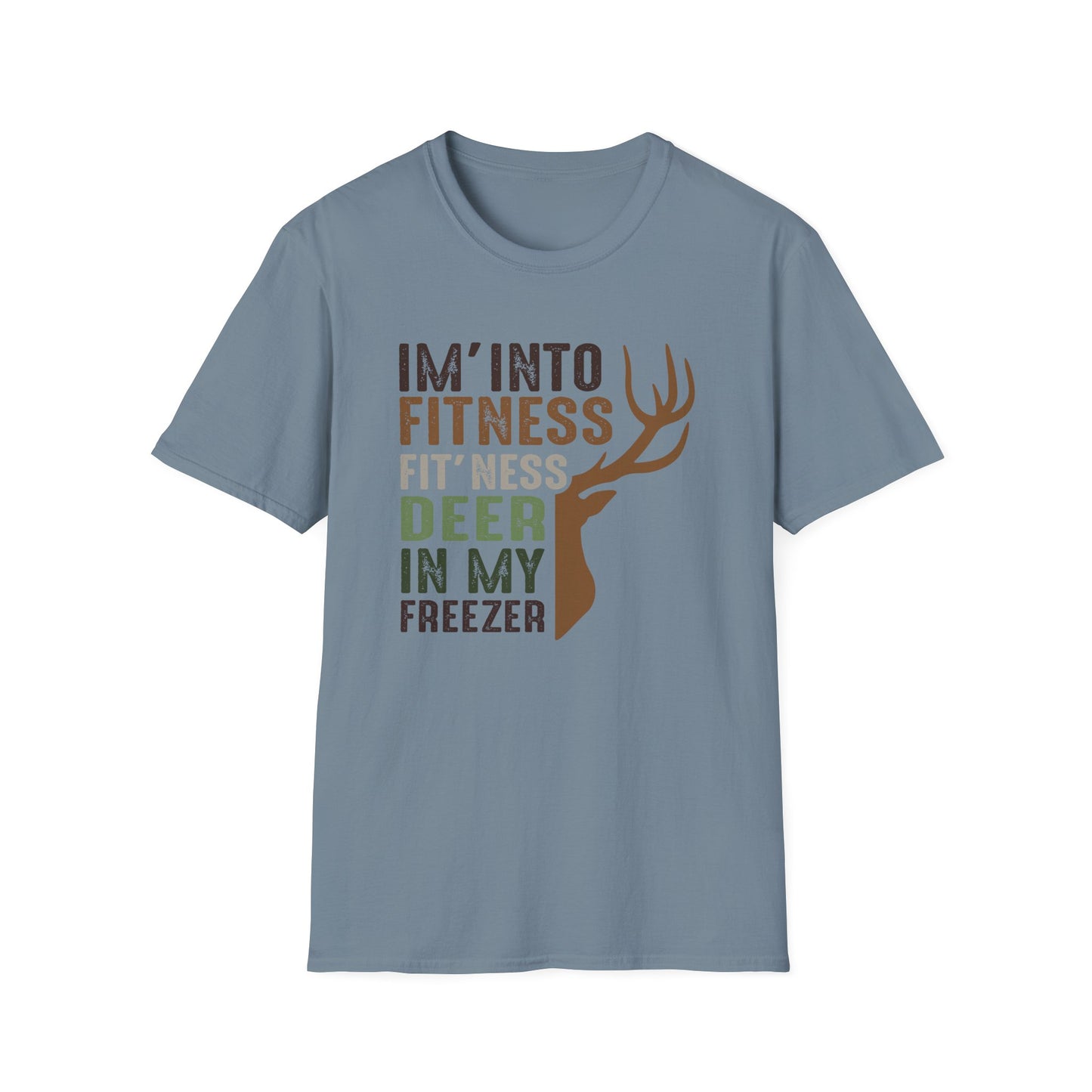 Funny Deer Fitness T-Shirt