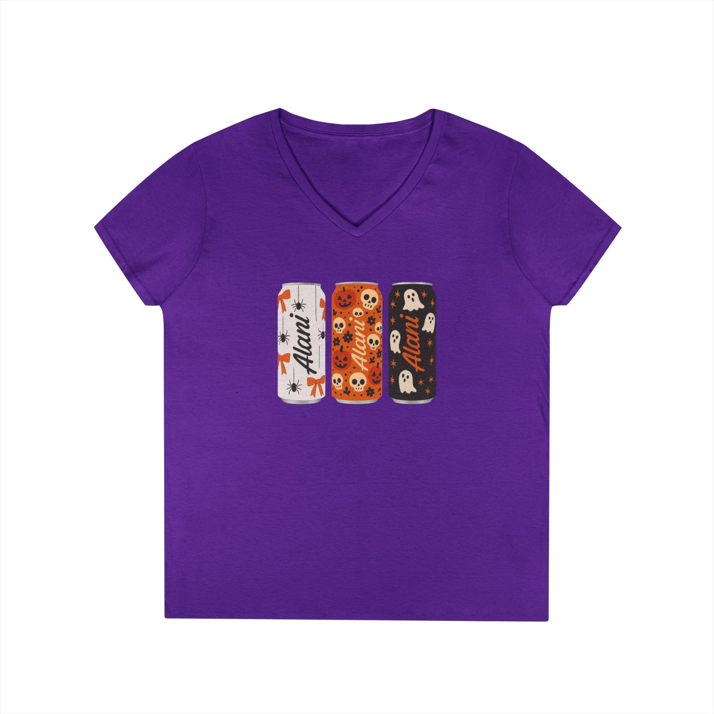 Halloween Alani Can V-Neck T-Shirt