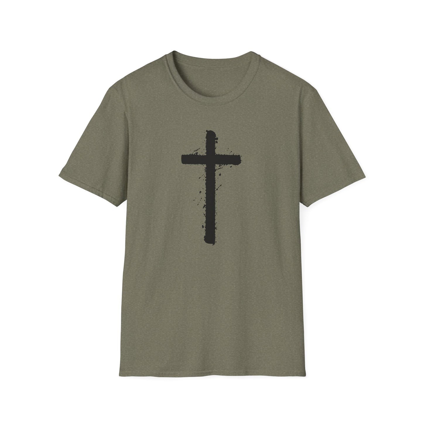 Black Cross Graphic Unisex T-Shirt