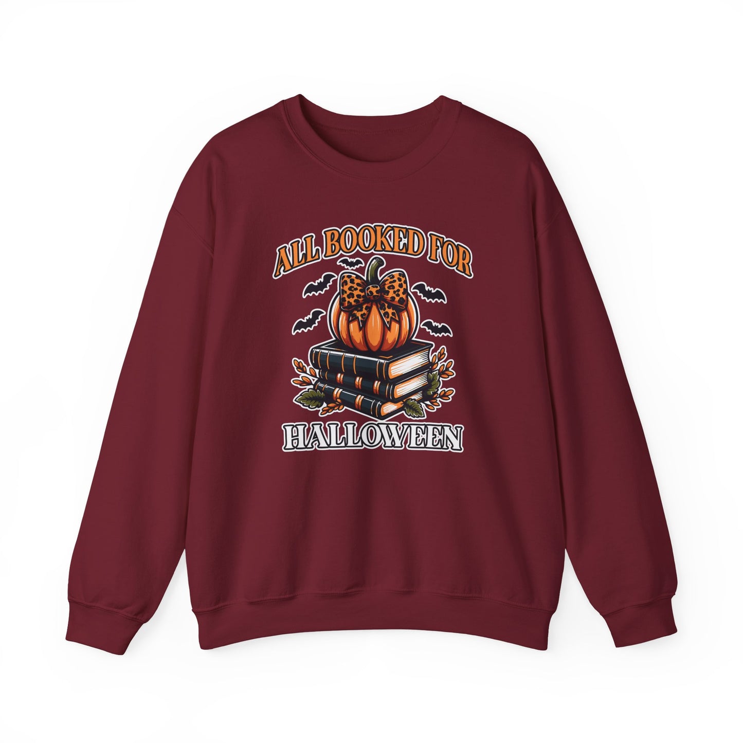 All Booked For Halloween Crewneck Sweatshirt