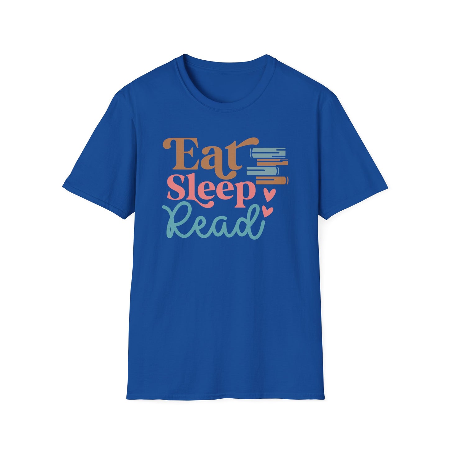 Eat Sleep Read Unisex Softstyle T-Shirt