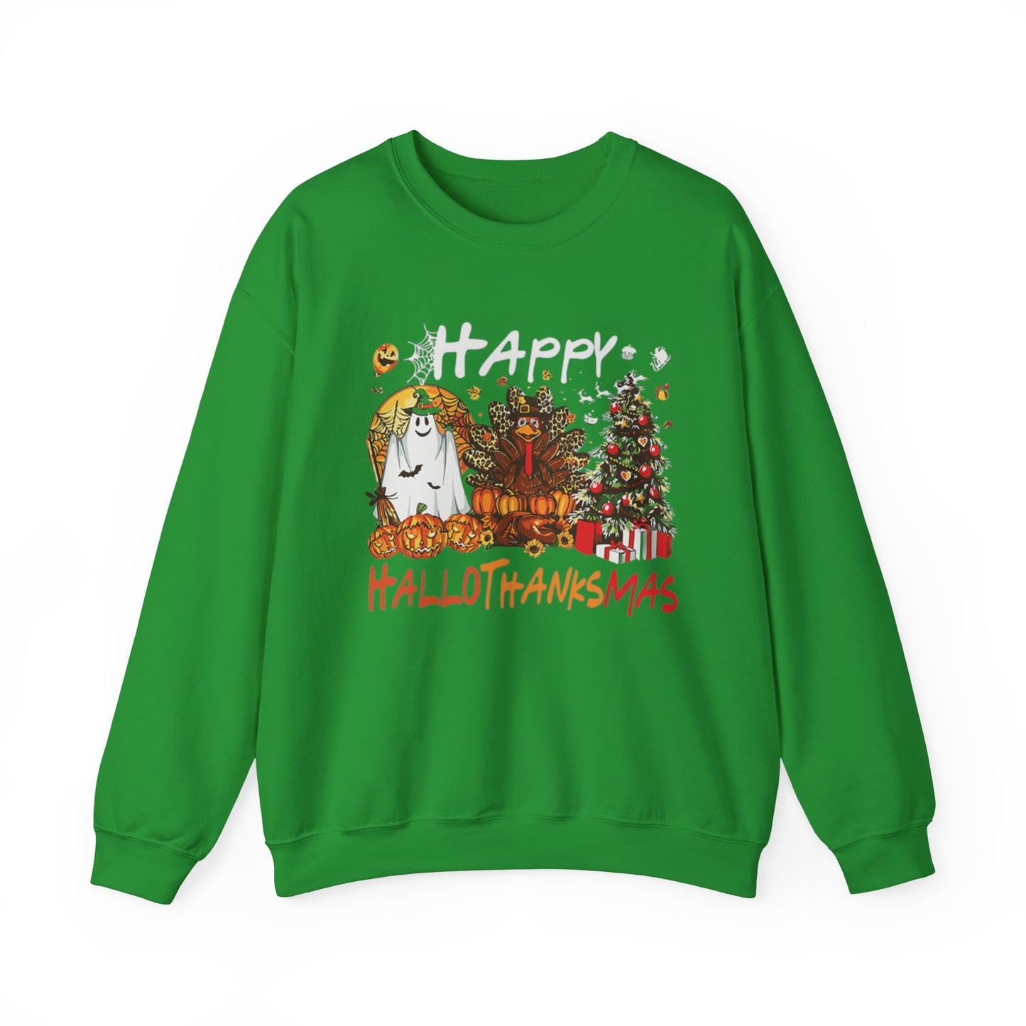 Happy Hallothanksmas Characters Sweatshirt