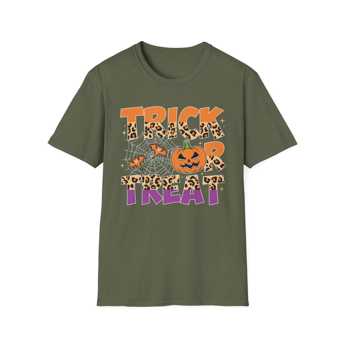 Halloween Trick or Treat Graphic T-Shirt