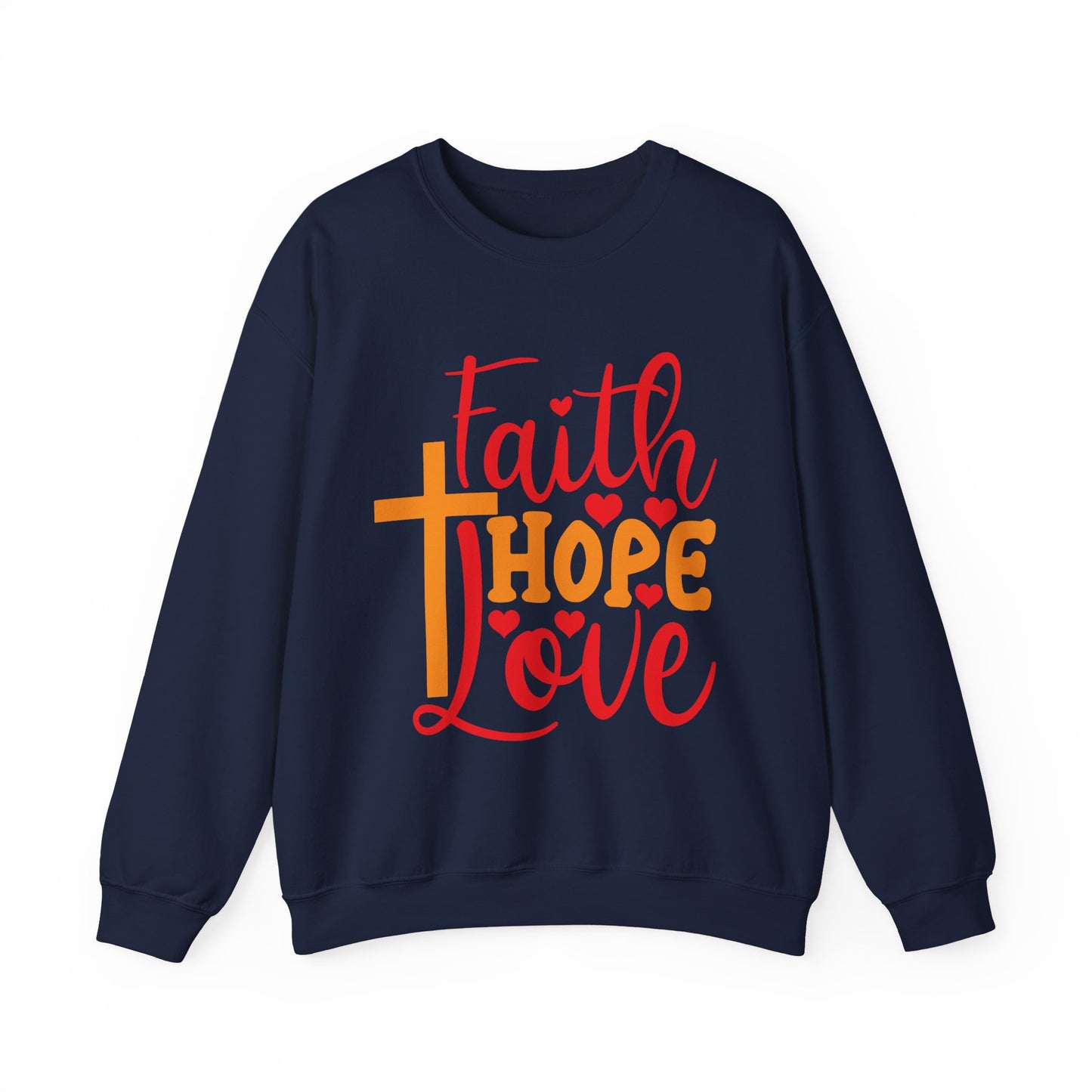 Faith Hope Love Crewneck Sweatshirt