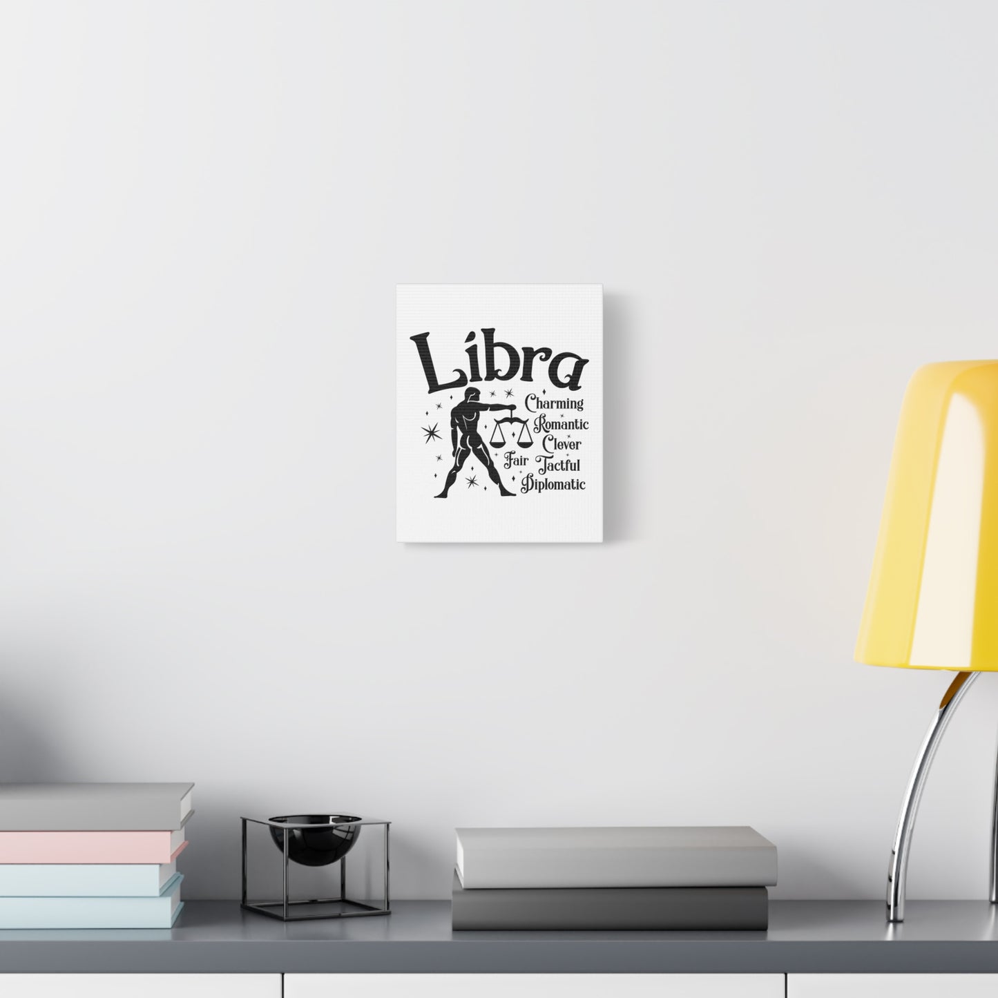 Libra Canvas Wall Art