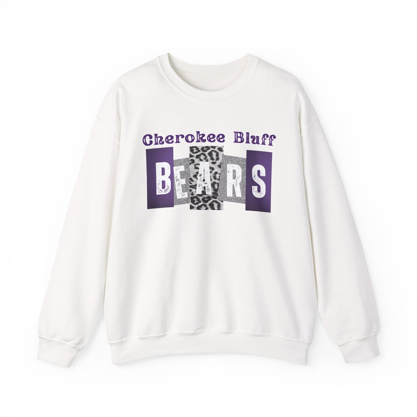 CB Bears Block Letters Crewneck Sweatshirt