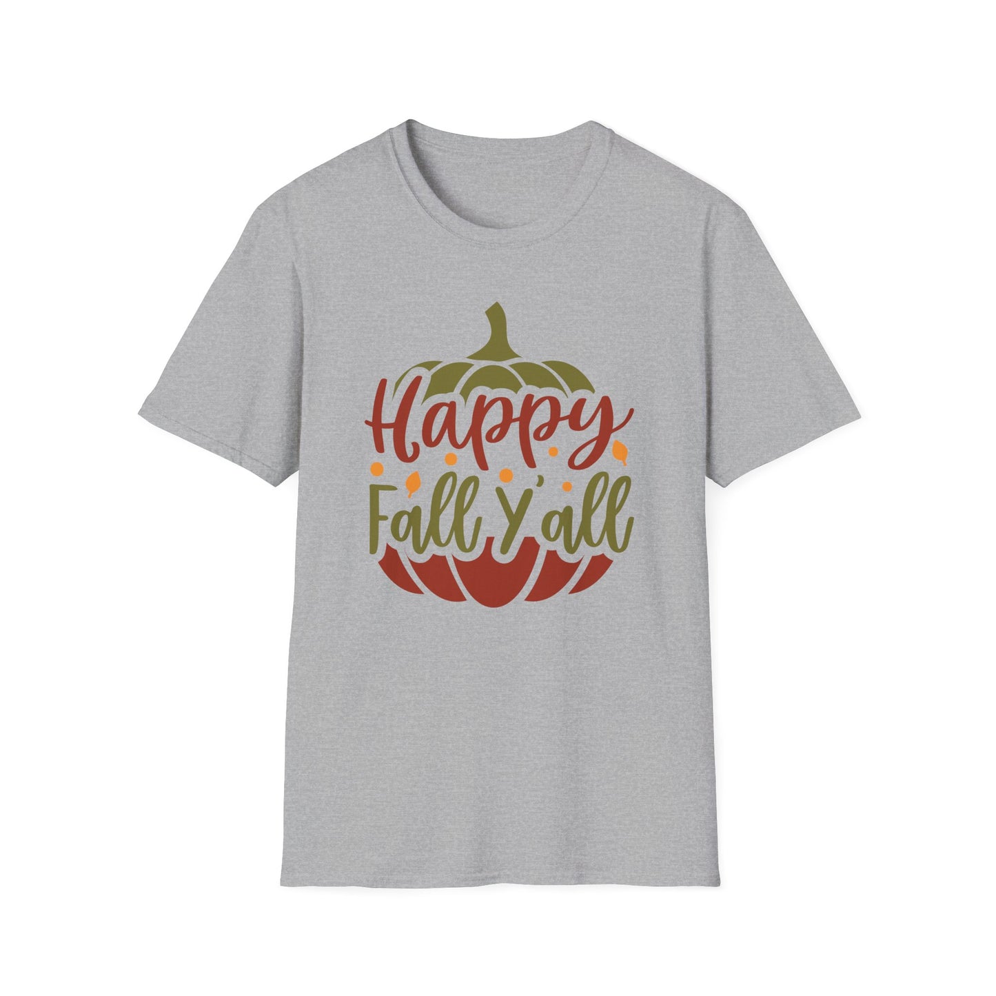 Happy Fall Y'all Pumpkin T-Shirt
