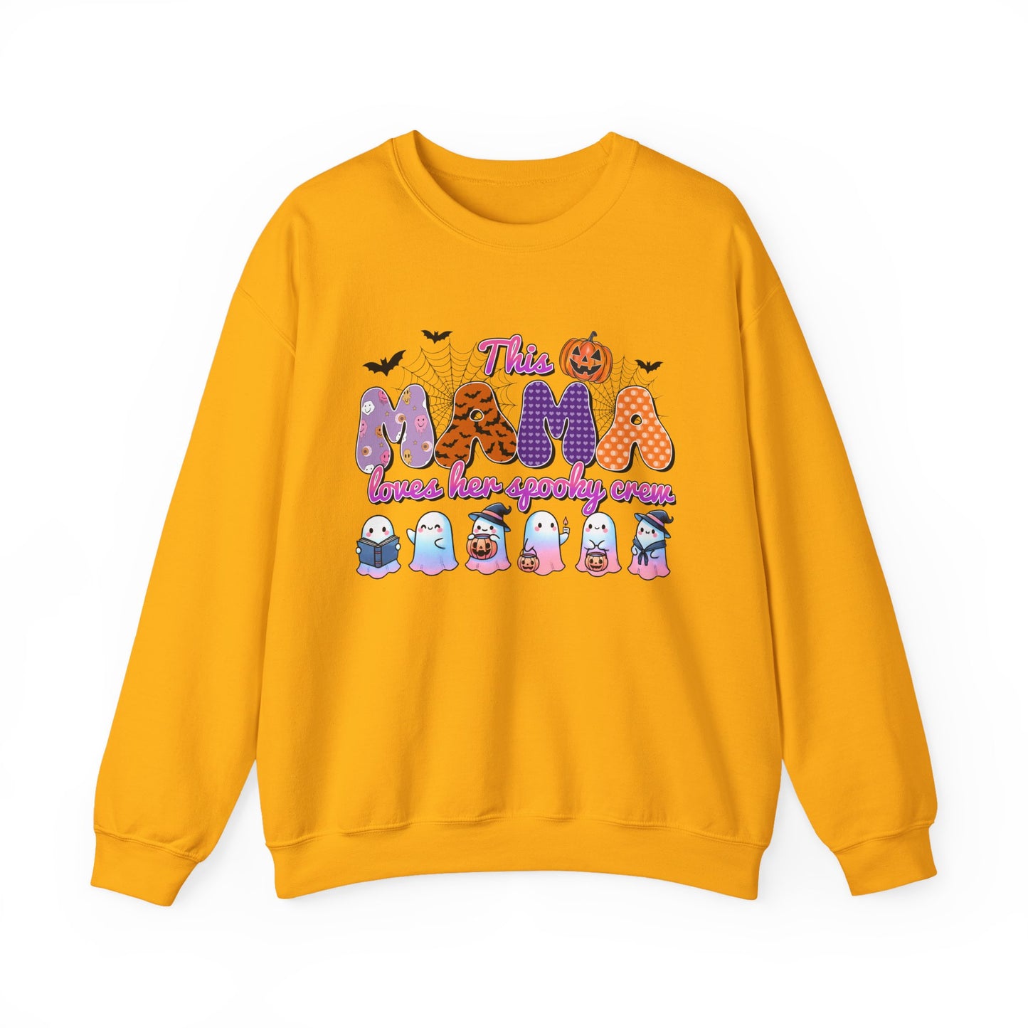 This Mama Loves Her Spooky Crew Sweatshirt