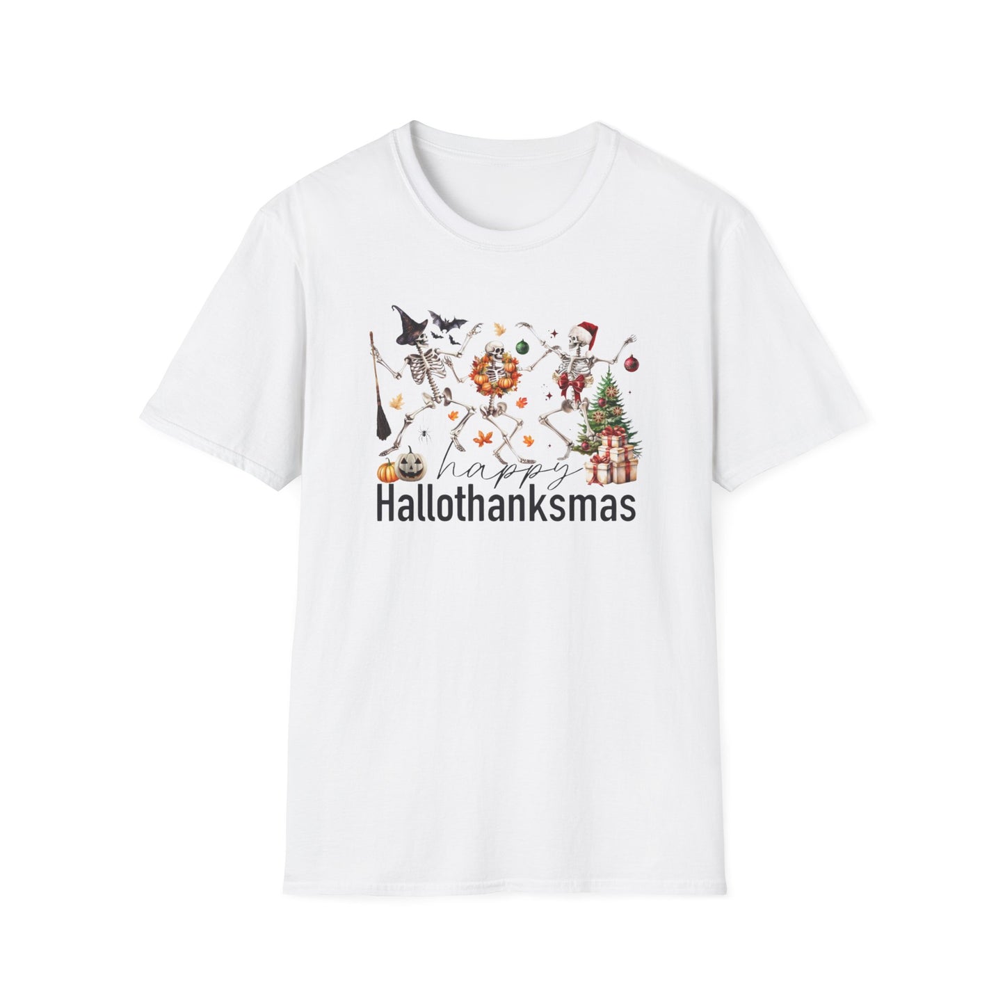 Happy Hallothanksmas Skeleton T-Shirt
