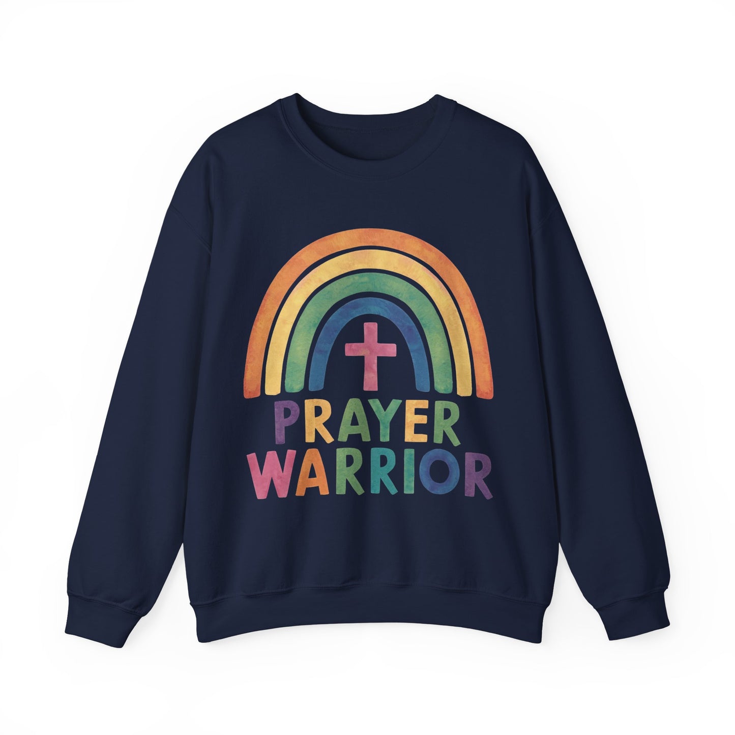 Prayer Warrior Rainbow Sweatshirt