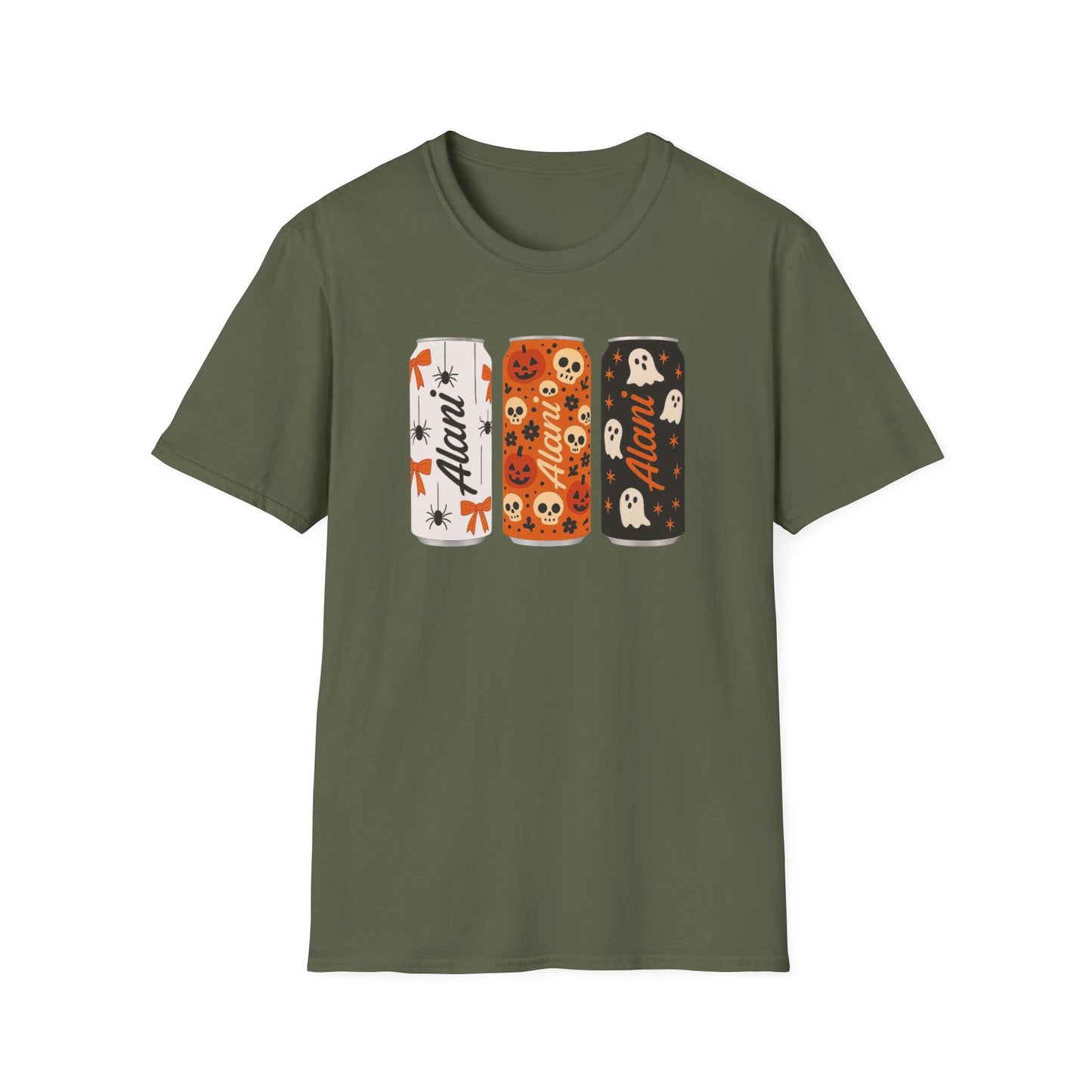 Halloween Alani Cans Unisex Softstyle T-Shirt