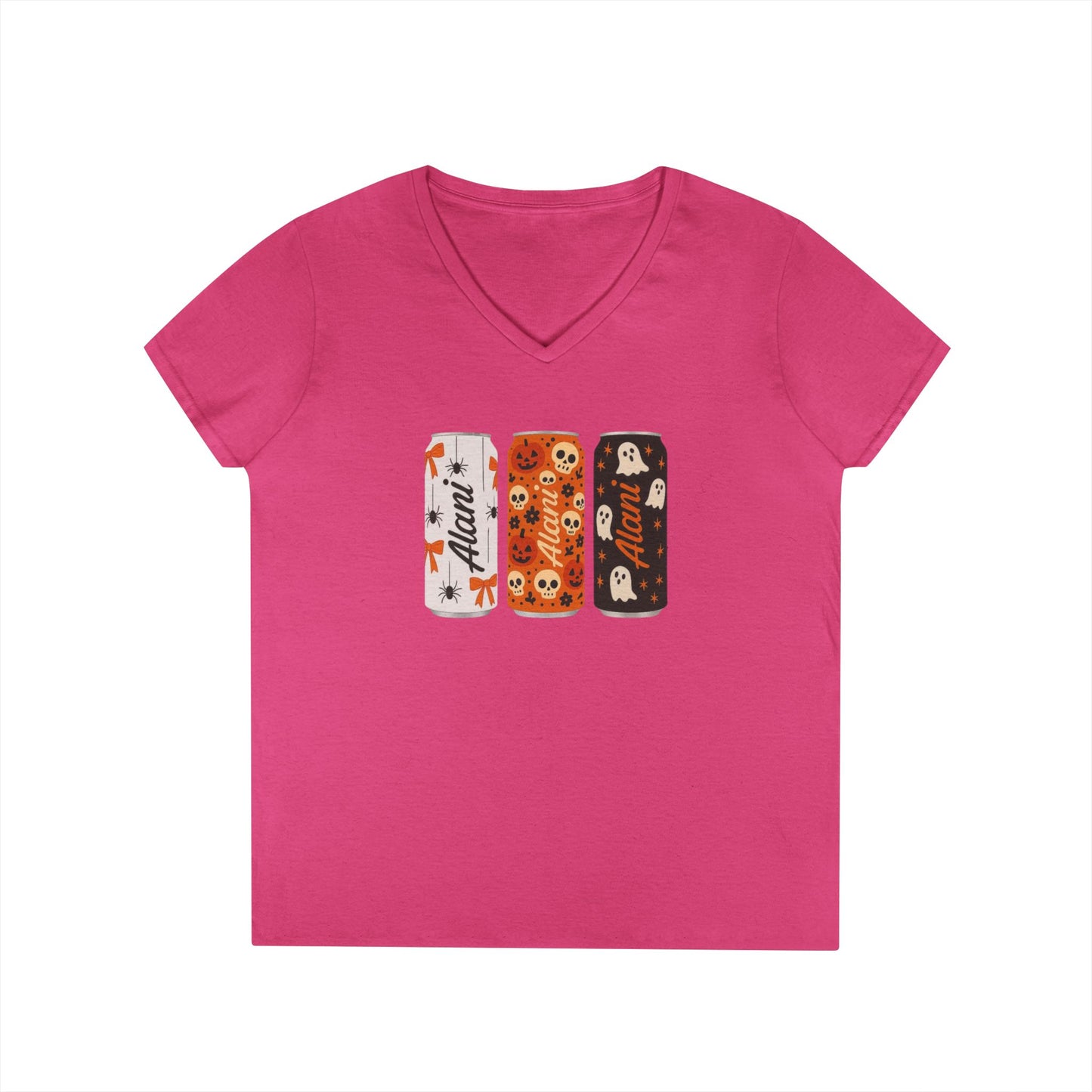Halloween Alani Can V-Neck T-Shirt