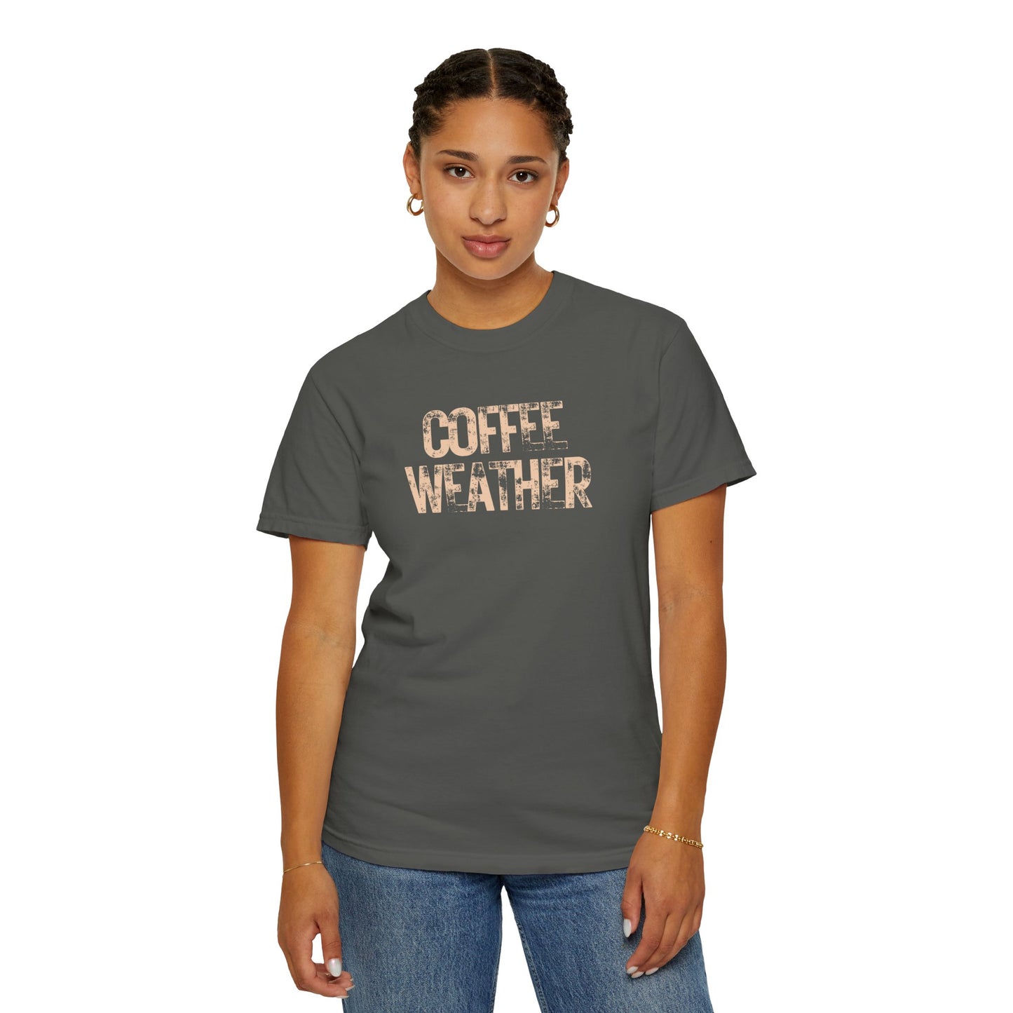 Coffee Weather Unisex Comfort Colors T-Shirt