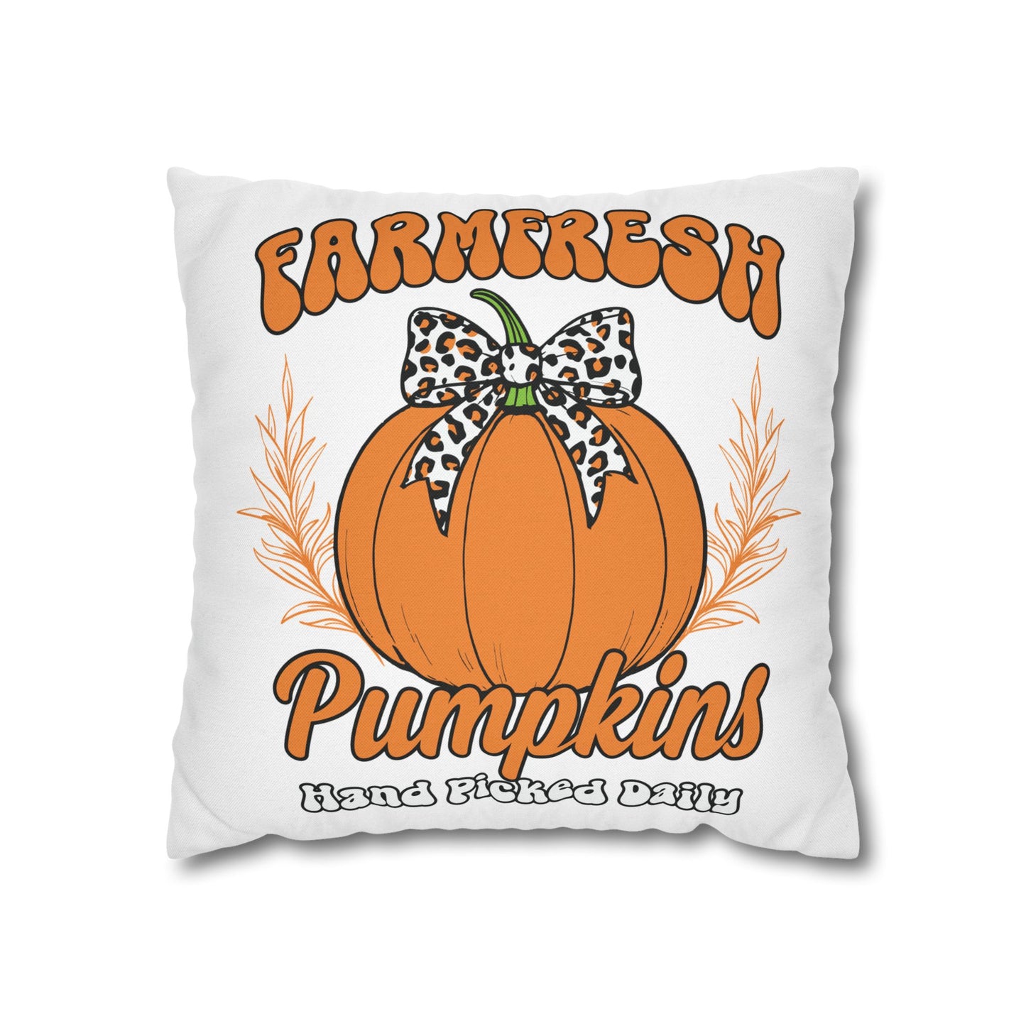Double Sided Fall/Halloween Decorative Pillowcase